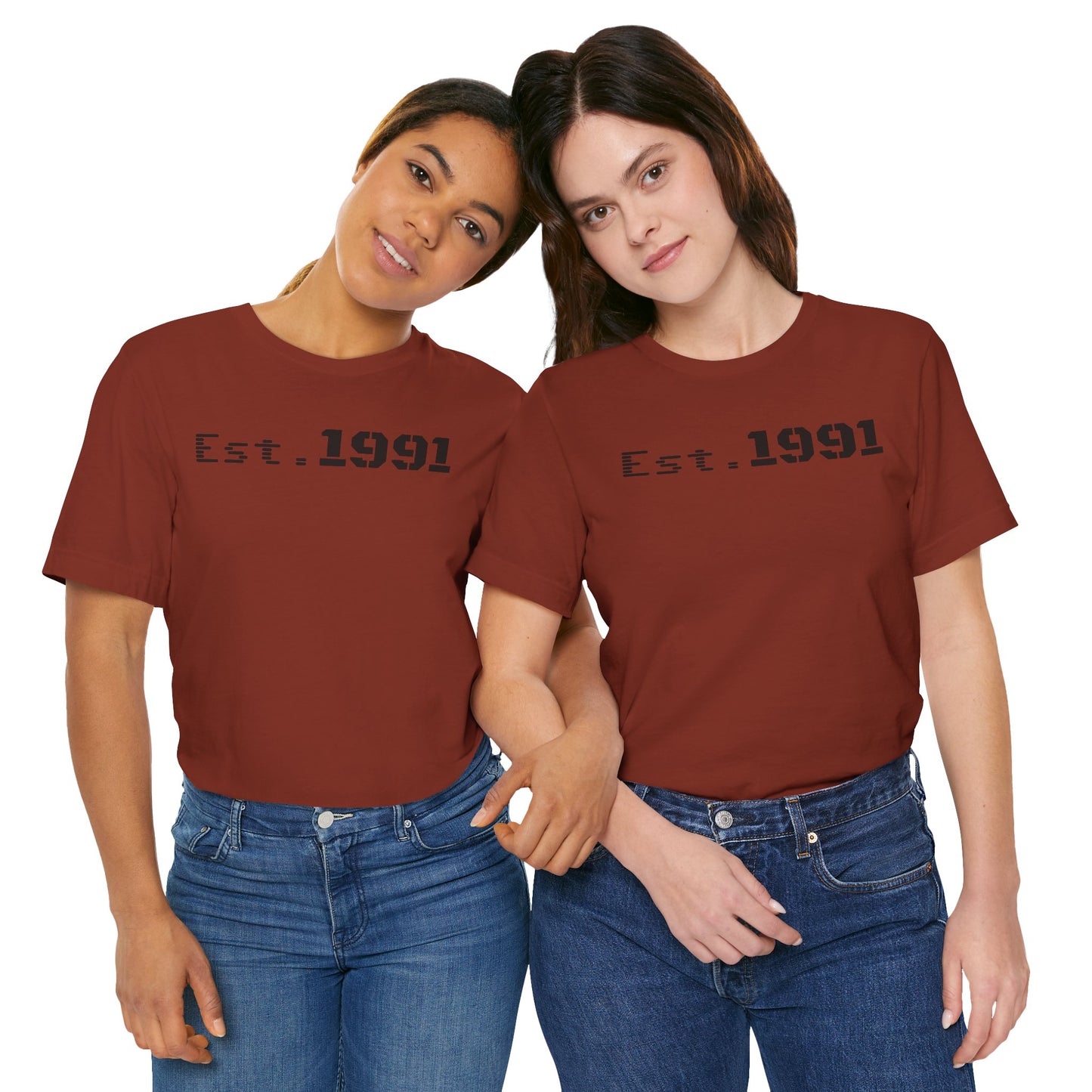 Established 1991 Unisex Jersey Tee | Vintage Anniversary Gift | Casual Wear, Birthday Shirt, Retro Style, Statement Tee, Gift for Him/Her