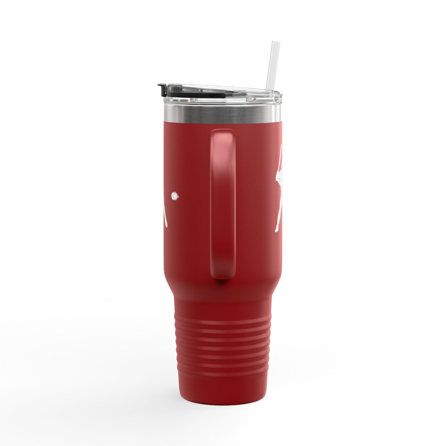 Baseball-Themed Insulated Travel Mug, Perfect for Fans & Athletes, Gift for Sports Lovers, 40oz Drinkware for Home & Road