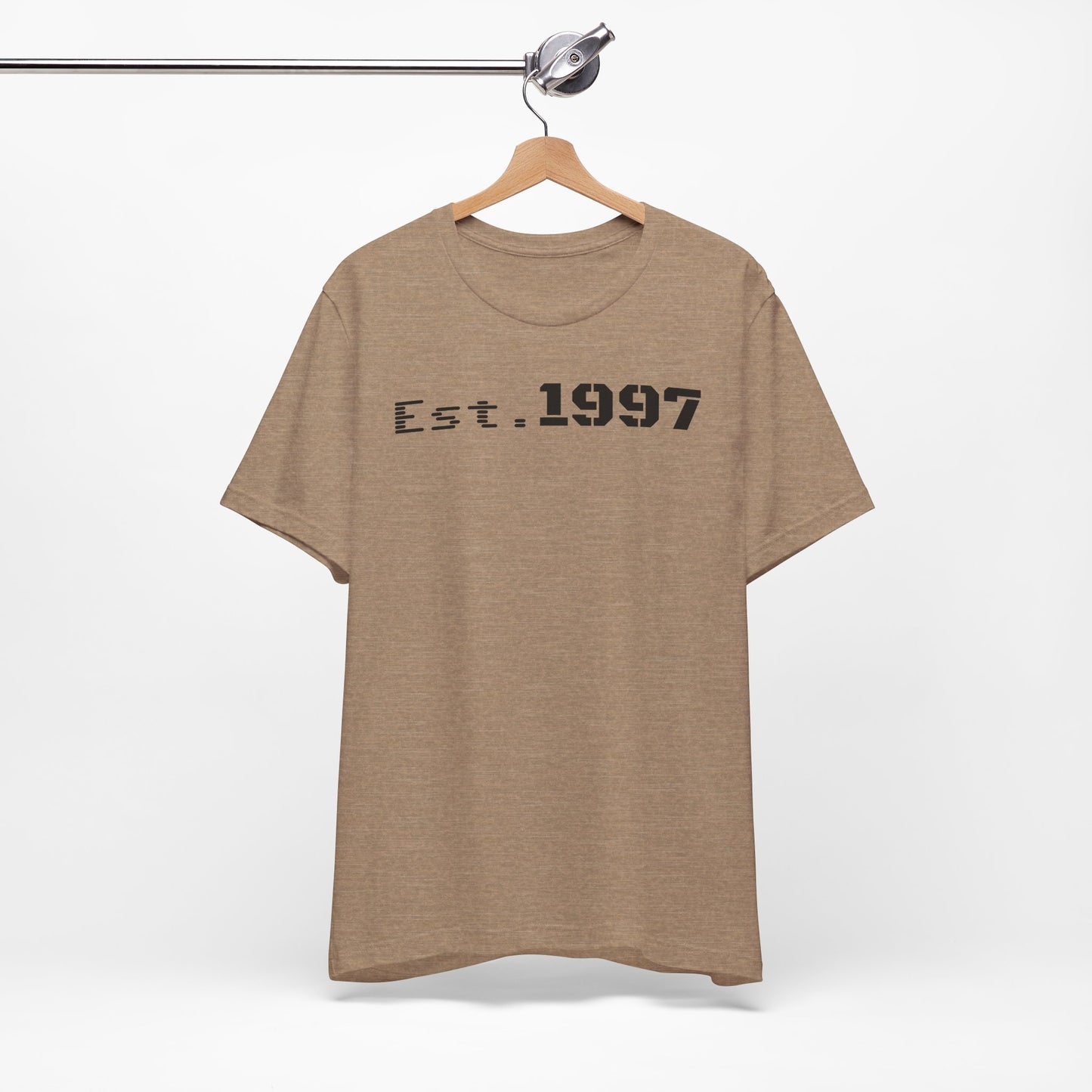 Vintage Est. 1997 Unisex Tee, Gift for Birthdays, Celebrations, Casual Wear, Retro Fashion, Cool Graphic T-Shirt