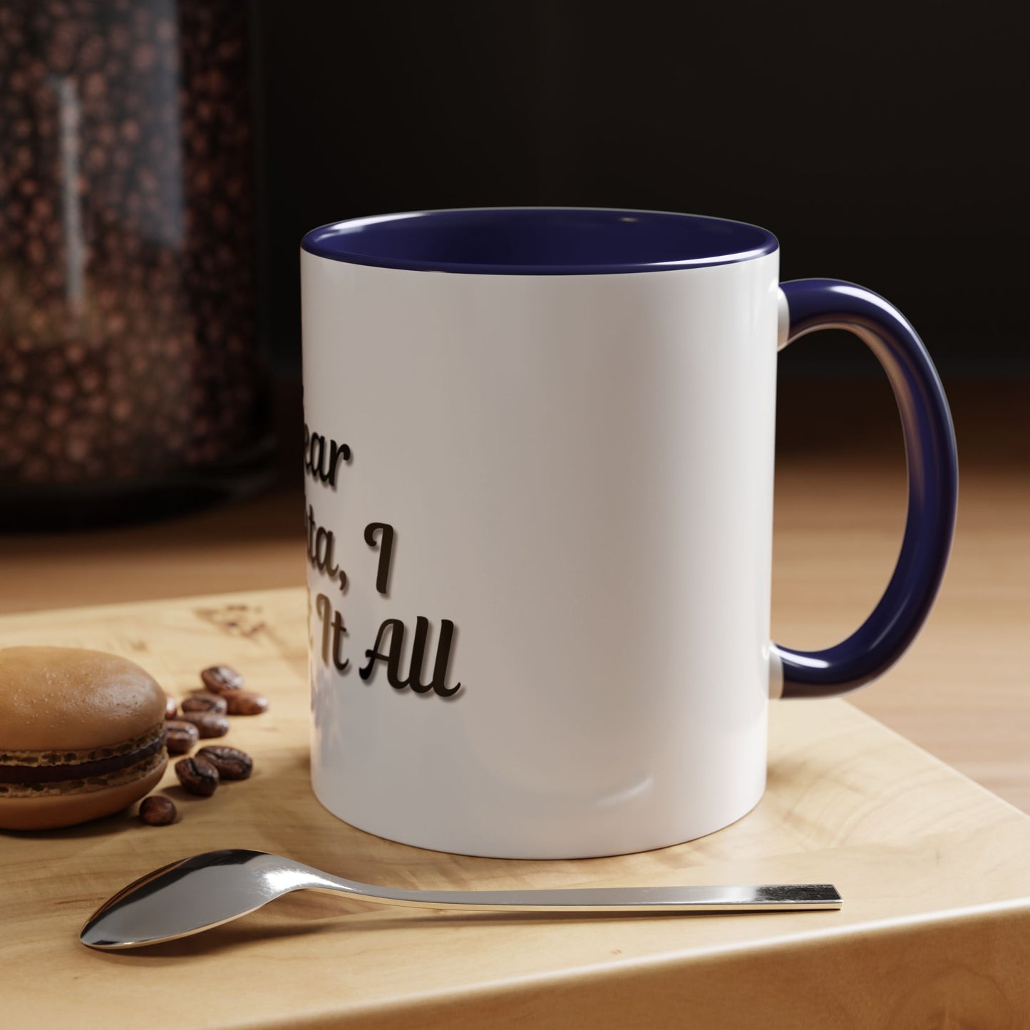 Dear Santa Accent Coffee Mug - Fun Holiday Mug for Christmas Enthusiasts