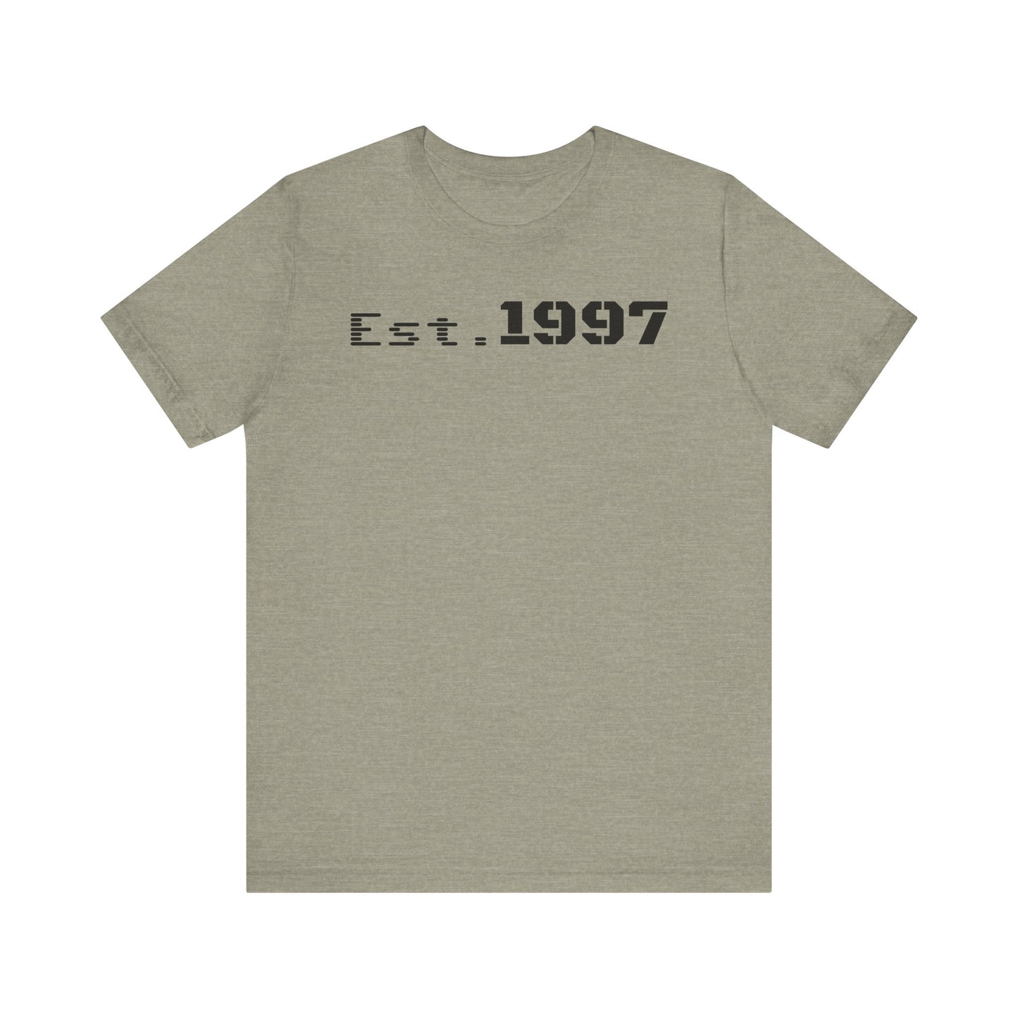Vintage Est. 1997 Unisex Tee, Gift for Birthdays, Celebrations, Casual Wear, Retro Fashion, Cool Graphic T-Shirt