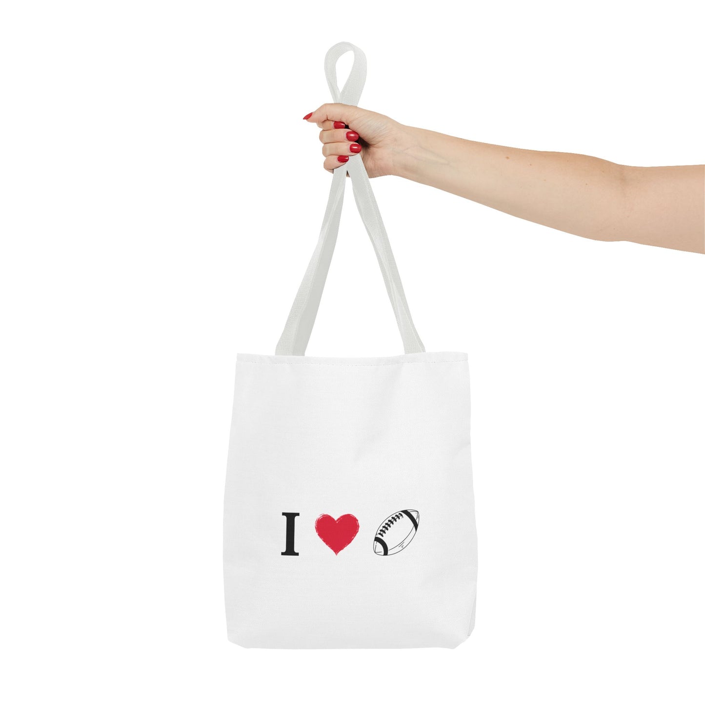 Football Lover's Tote Bag - Perfect for Game Day, Sports Events, Gifts for Fans, Eco-Friendly Carryall, Personal Use, Travel Bag