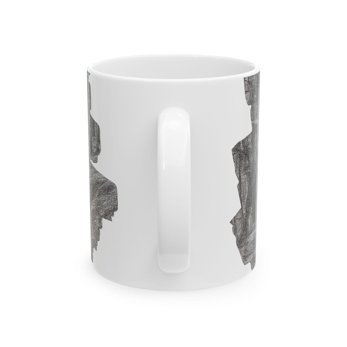 Nature-Inspired Abstract Ceramic Mug | Forest Path Design | Cozy Gift for Coffee Lovers | Home Decor | Nature Lover's Mug