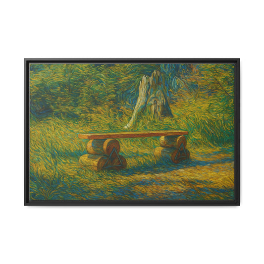 Framed Art Print - Multicolor Nature Scene, Home Decor, Wall Art, Gift for Nature Lovers, Room Decoration, Vibrant Art