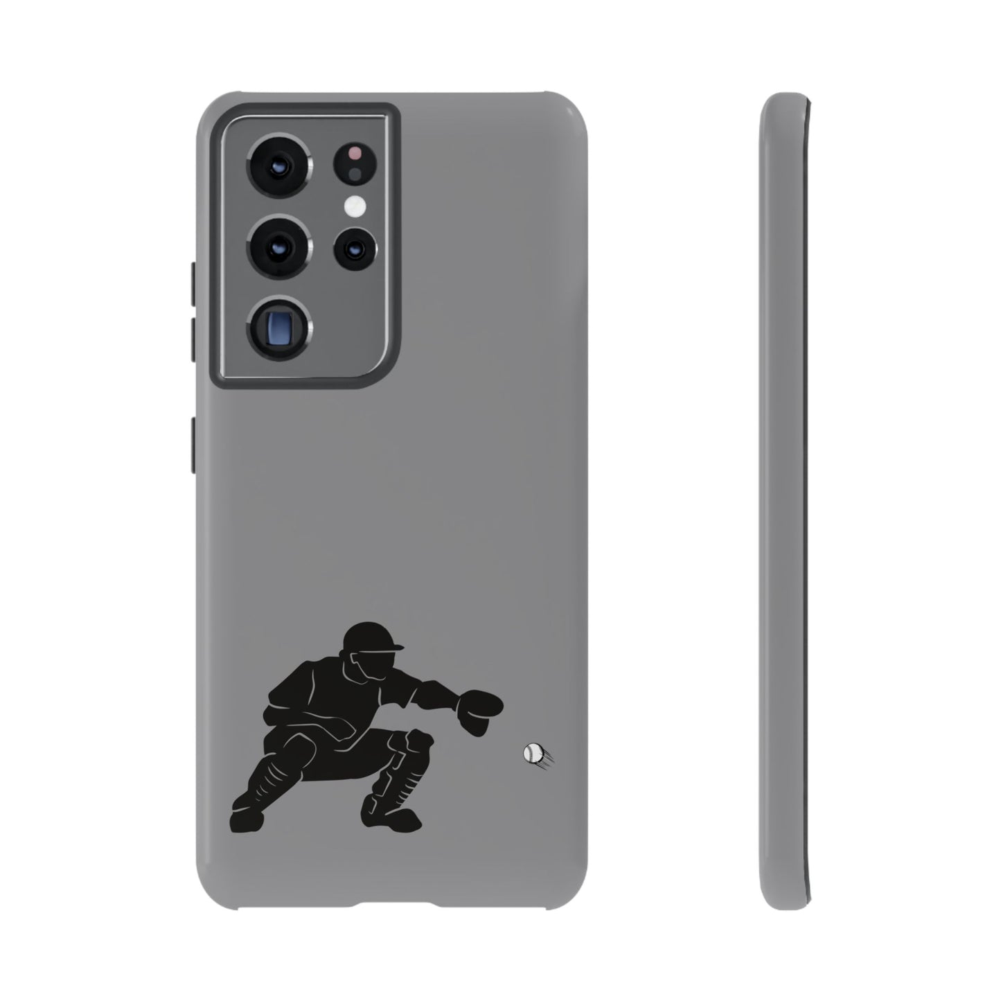 Baseball Catcher Phone Case - Tough Cases, Sports Phone Cover, Great for Athletes, Perfect Gift for Baseball Lovers, Unique Cell Phone Design