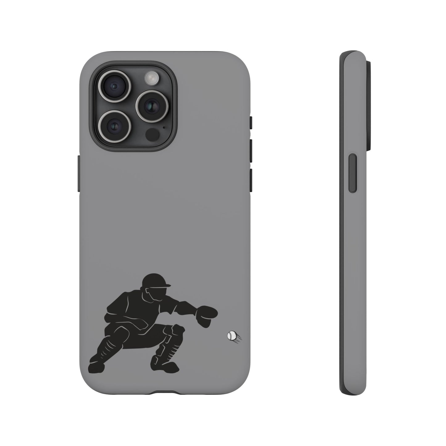 Baseball Catcher Phone Case - Tough Cases, Sports Phone Cover, Great for Athletes, Perfect Gift for Baseball Lovers, Unique Cell Phone Design
