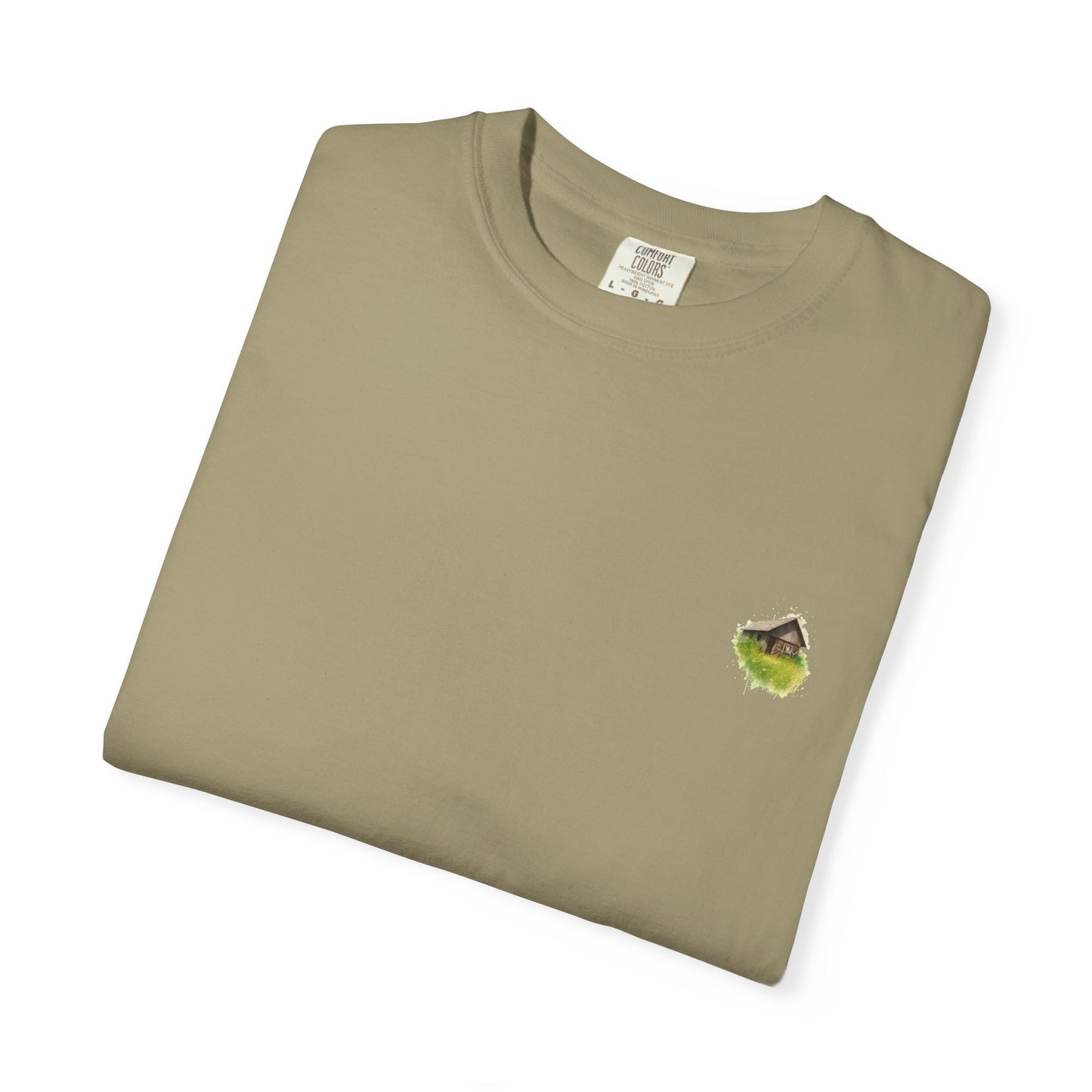 Nature-Inspired Unisex Garment-Dyed T-Shirt, Eco-Friendly Tee, Summer Casual Wear, Gift for Nature Lovers, Relaxed Fit T-Shirt