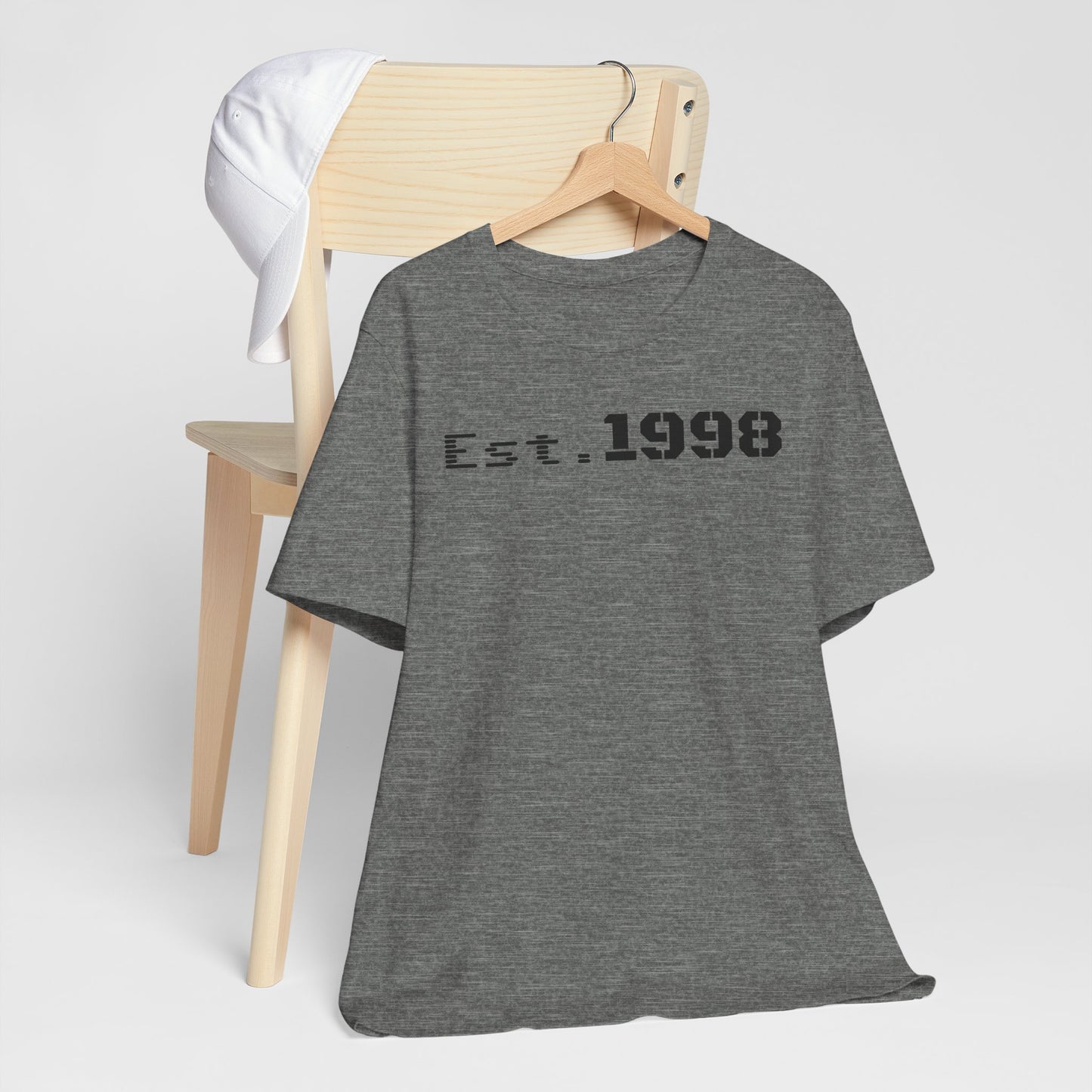 Vintage Est. 1998 Tee - Retro Unisex Shirt for Birthdays, Gifts, Everyday Wear, Casual Style, Nostalgia