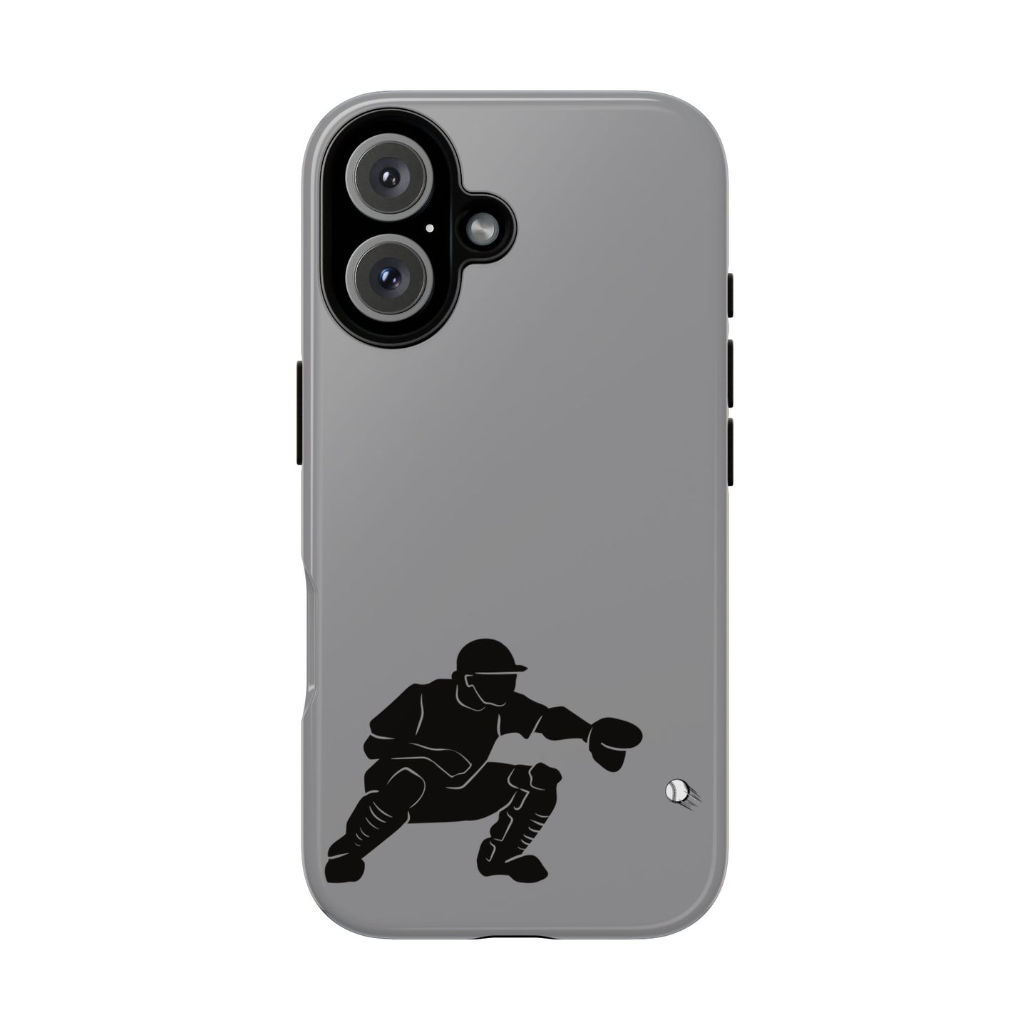 Baseball Catcher Phone Case - Tough Cases, Sports Phone Cover, Great for Athletes, Perfect Gift for Baseball Lovers, Unique Cell Phone Design