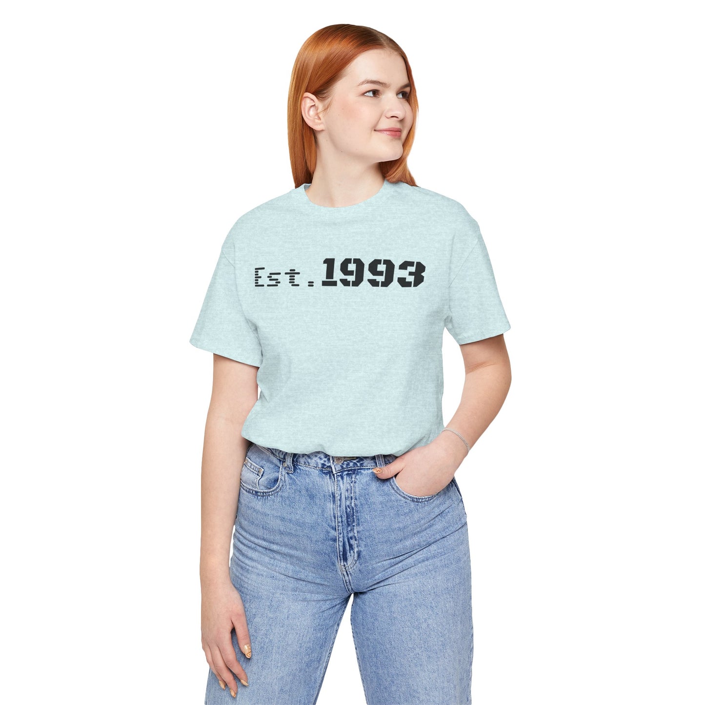 Est. 1993 Unisex Short Sleeve Tee - Perfect for Birthdays, Nostalgia, Casual Wear, Gifts, and Celebrations