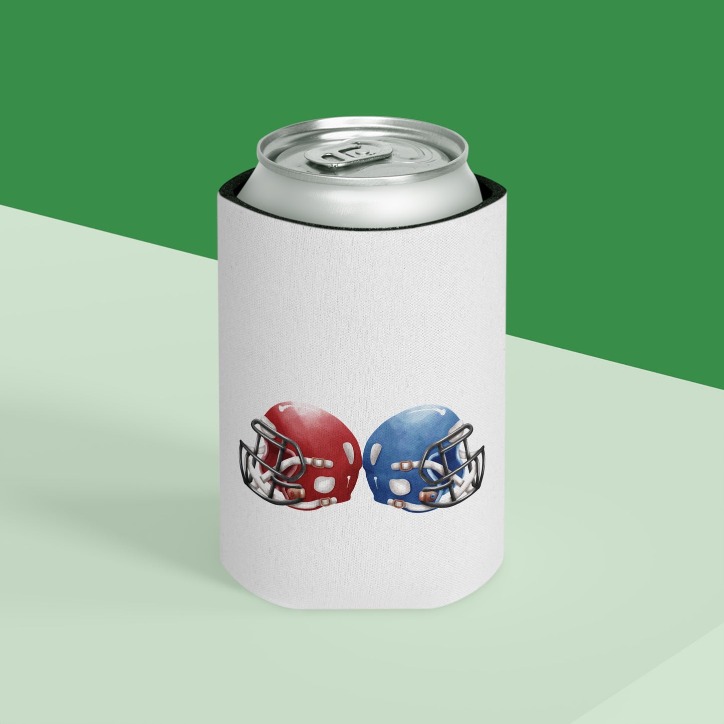 Game Day Can Cooler, Sports Team Drink Holder, Football Fan Gift, Tailgate Accessories, Party Beer Sleeve, Custom Cooler
