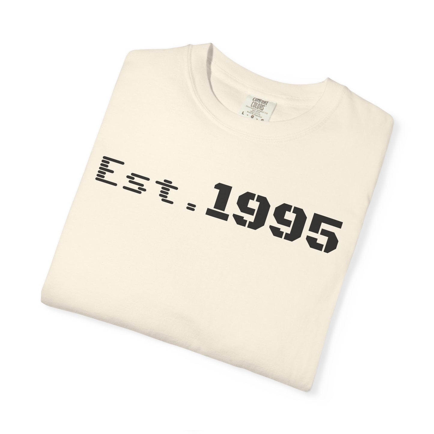 Vintage Est. 1995 T-Shirt, Retro Unisex Tee, Perfect Gift for Birthdays, Casual Wear, Nostalgic Apparel