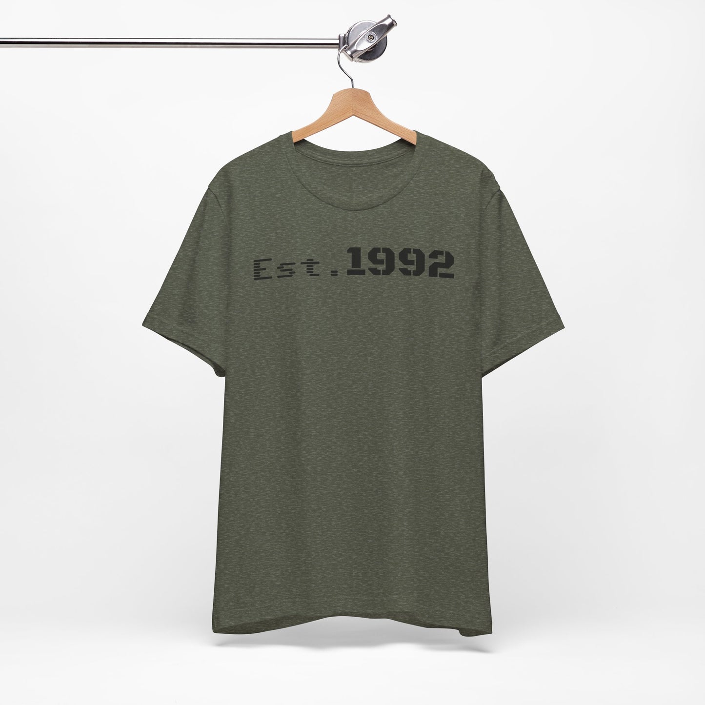 Est. 1992 Unisex Jersey Tee - Retro Birthday Gift, Casual Wear, Cool Vintage T-Shirt, Gift for Him, Gift for Her
