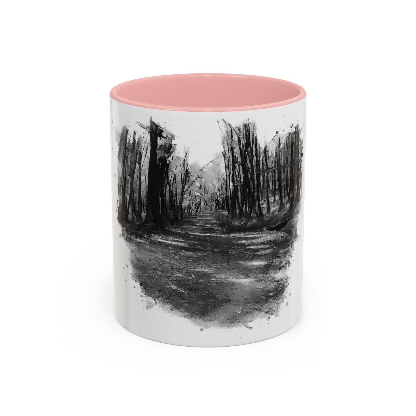 Moody Abstract Forest Coffee Mug | Unique Gift for Nature Lovers, Cozy Home Decor, Perfect for Coffee, Tea, and Hot Chocolate
