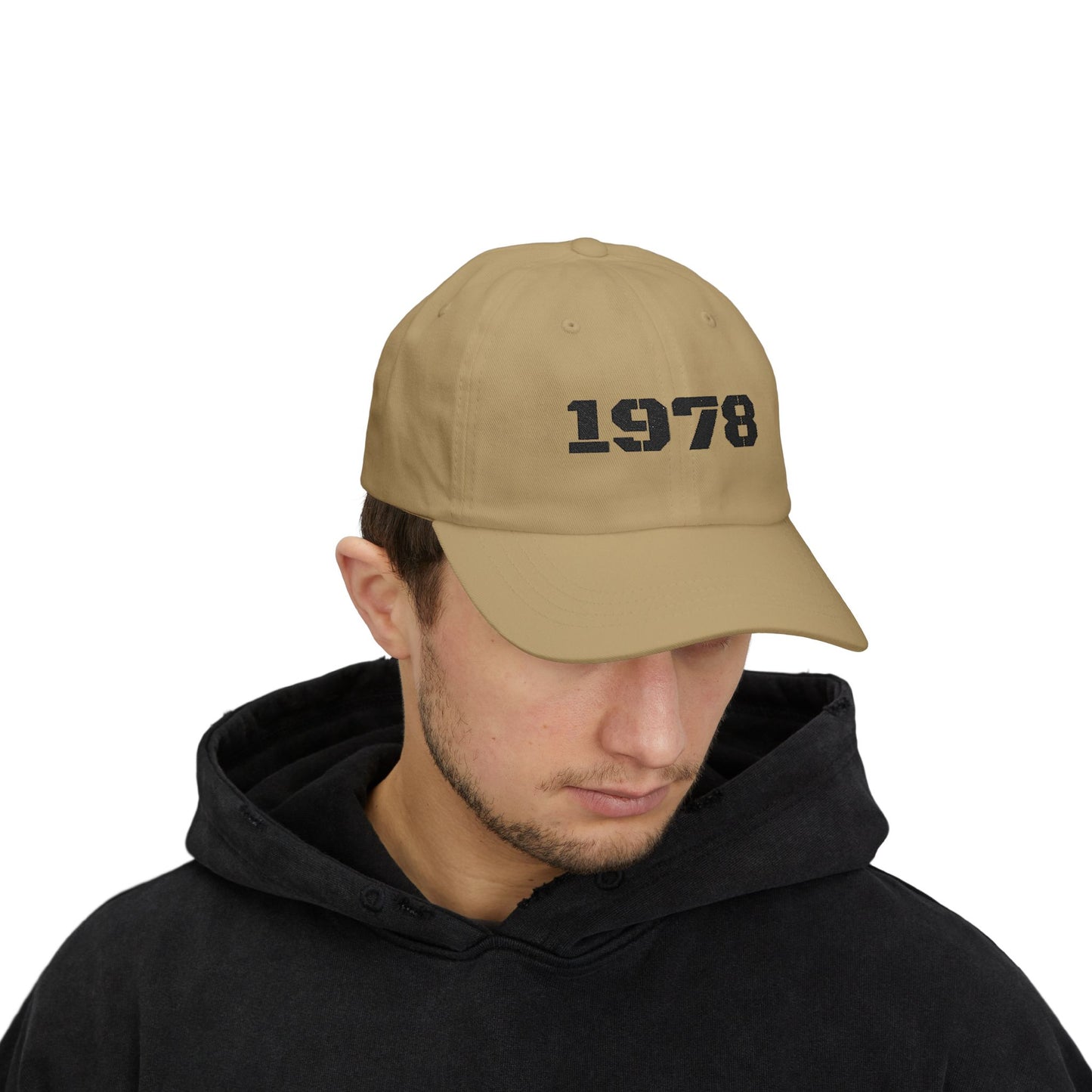 Vintage 1978 Dad Cap, Classic Cap for Fathers, Gift for Dad, Father's Day, Casual Style, Adjustable Hat