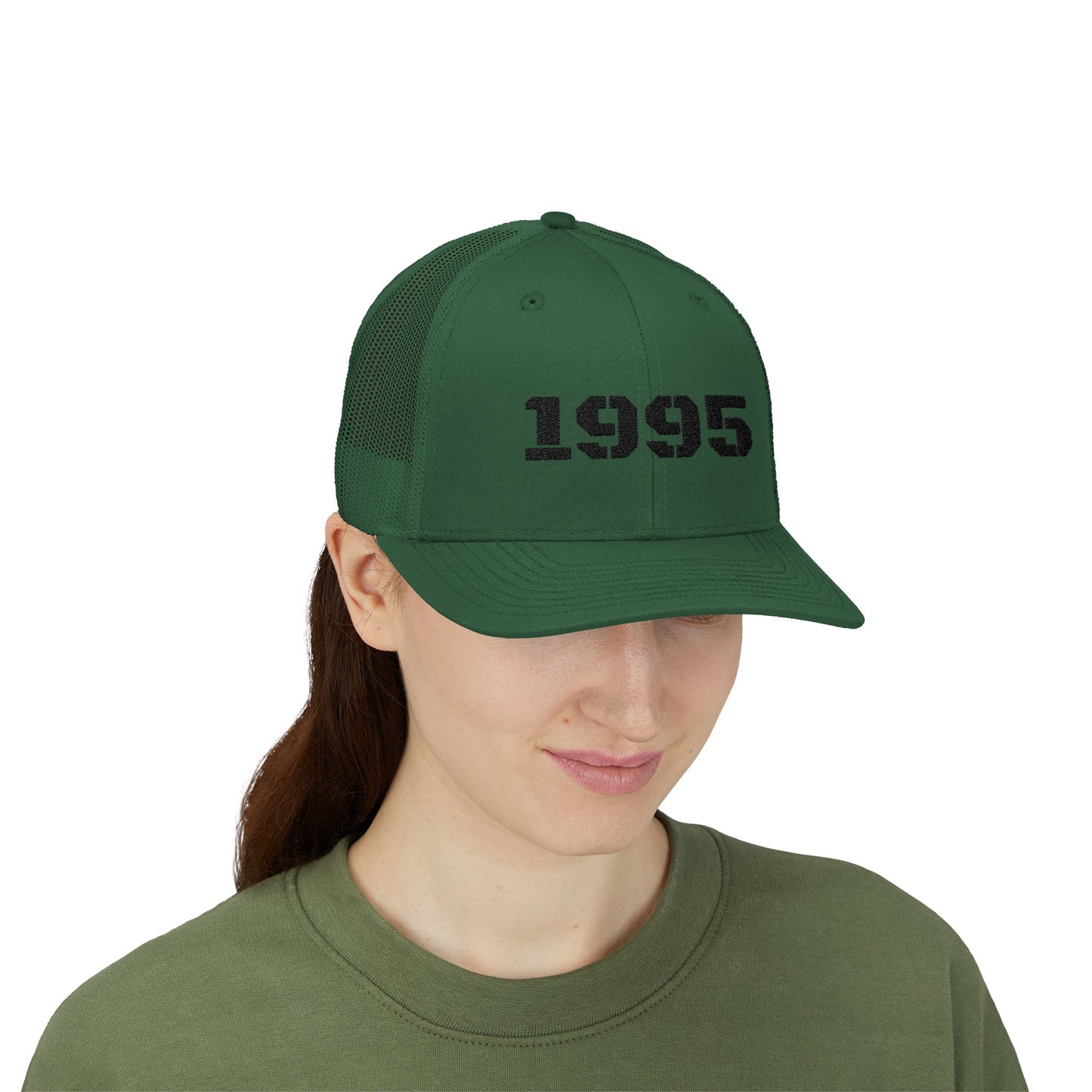 1995 Snapback Trucker Cap, Retro Cap, Vintage Style Hat, Birthday Gift, Casual Wear, 90s Fashion, Unisex Headwear