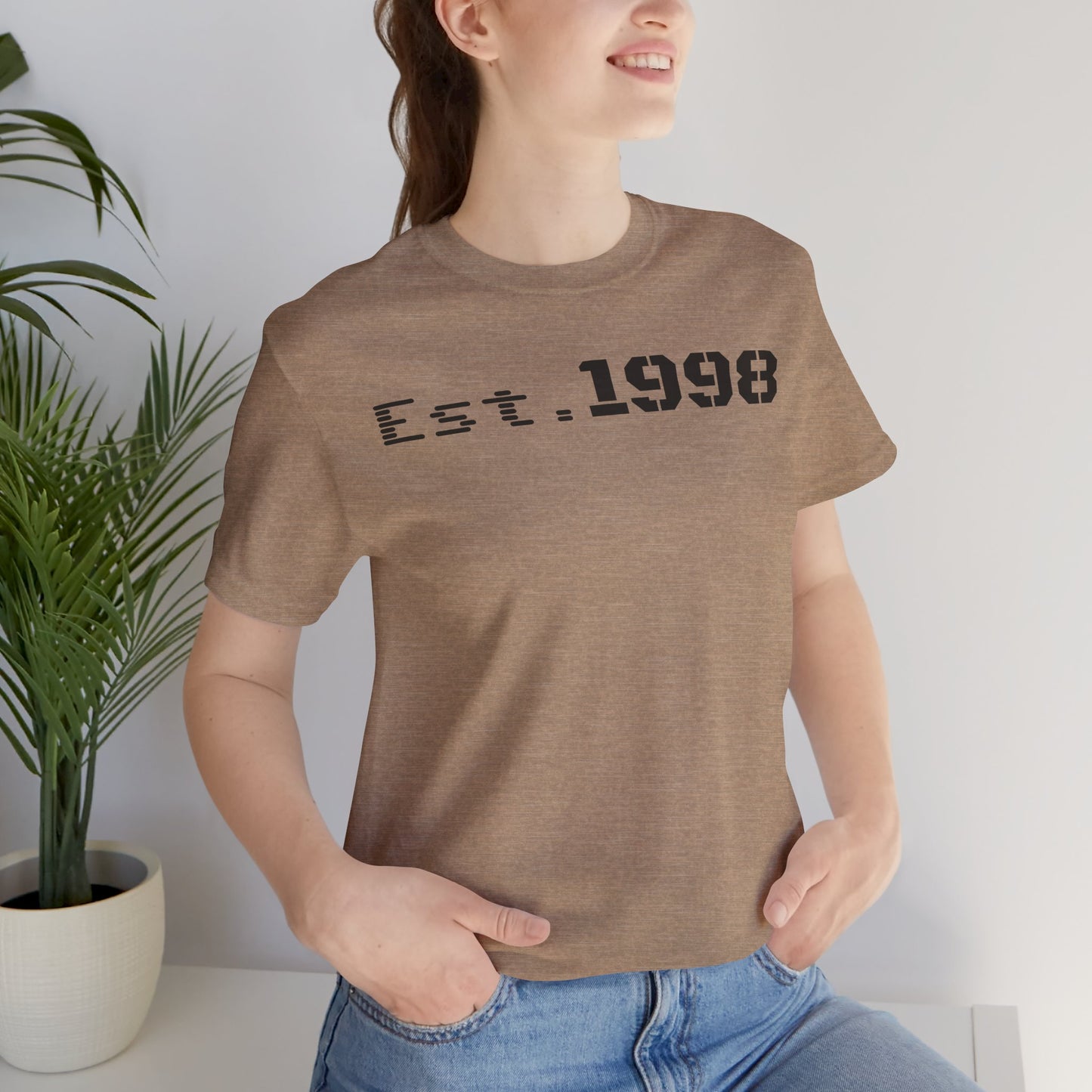 Vintage Est. 1998 Tee - Retro Unisex Shirt for Birthdays, Gifts, Everyday Wear, Casual Style, Nostalgia