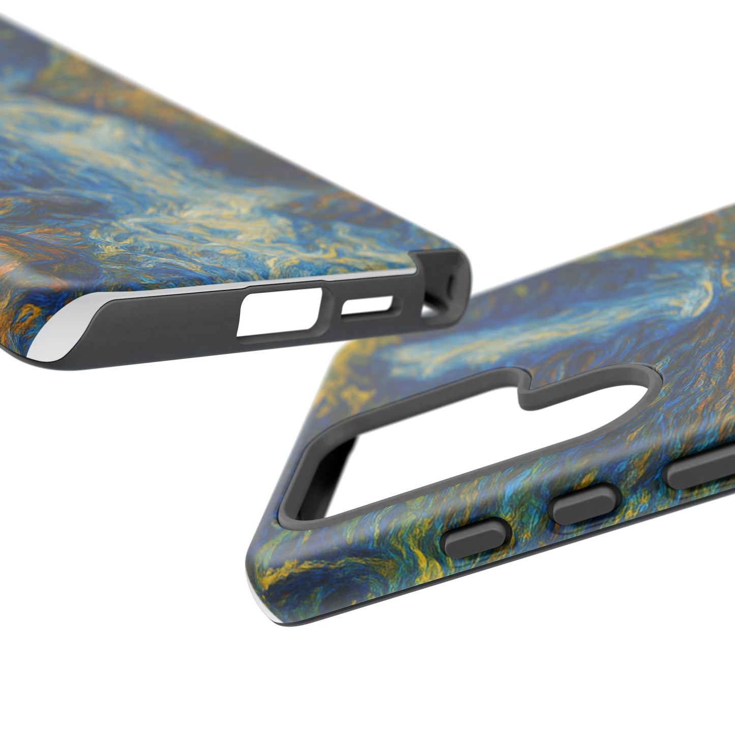 Artistic Phone Case - Waterfall Design, Unique Gift, Phone Accessory, Nature Lover, Original Artwork