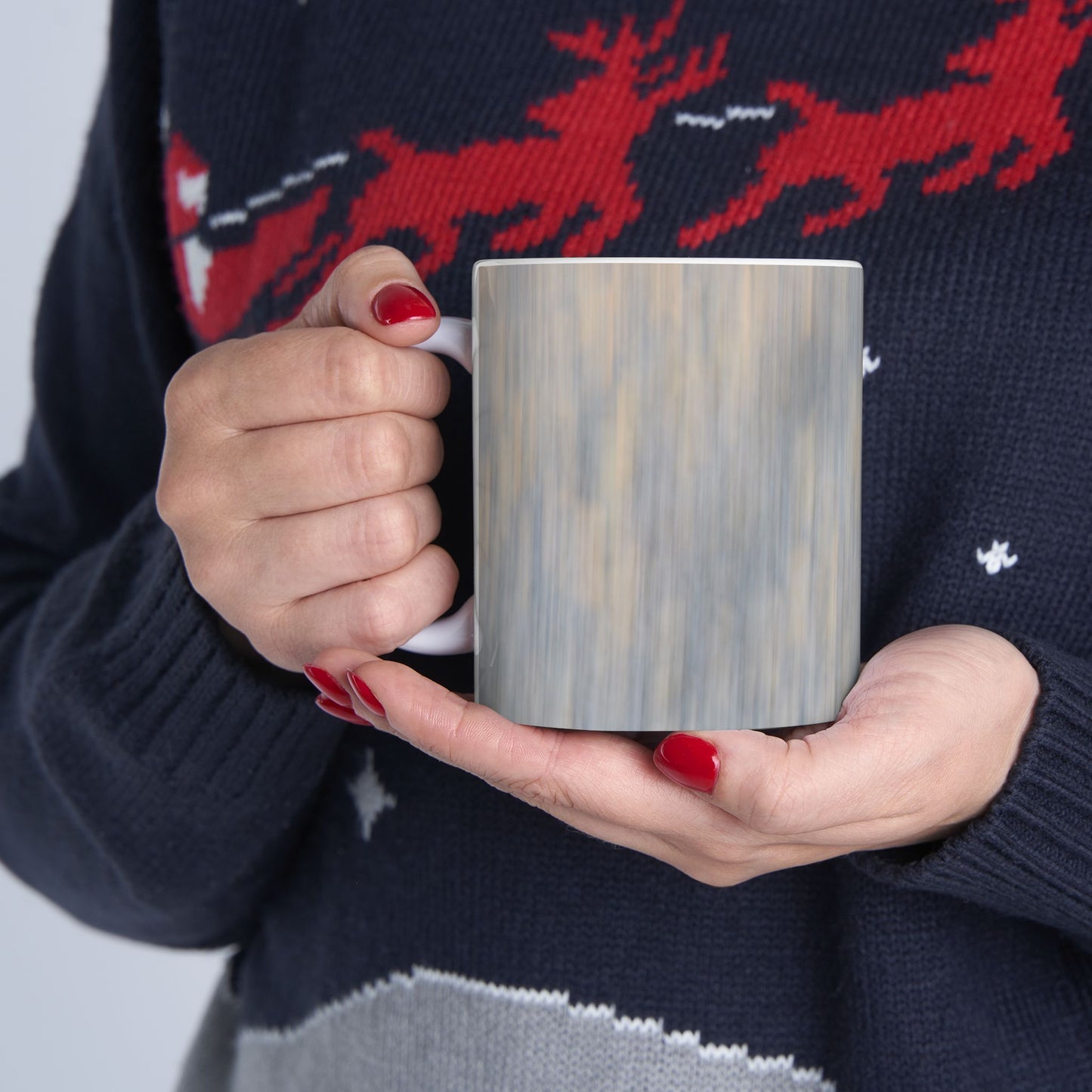 Elegant Gradient Ceramic Mug - Perfect for Coffee Lovers and Home Decor