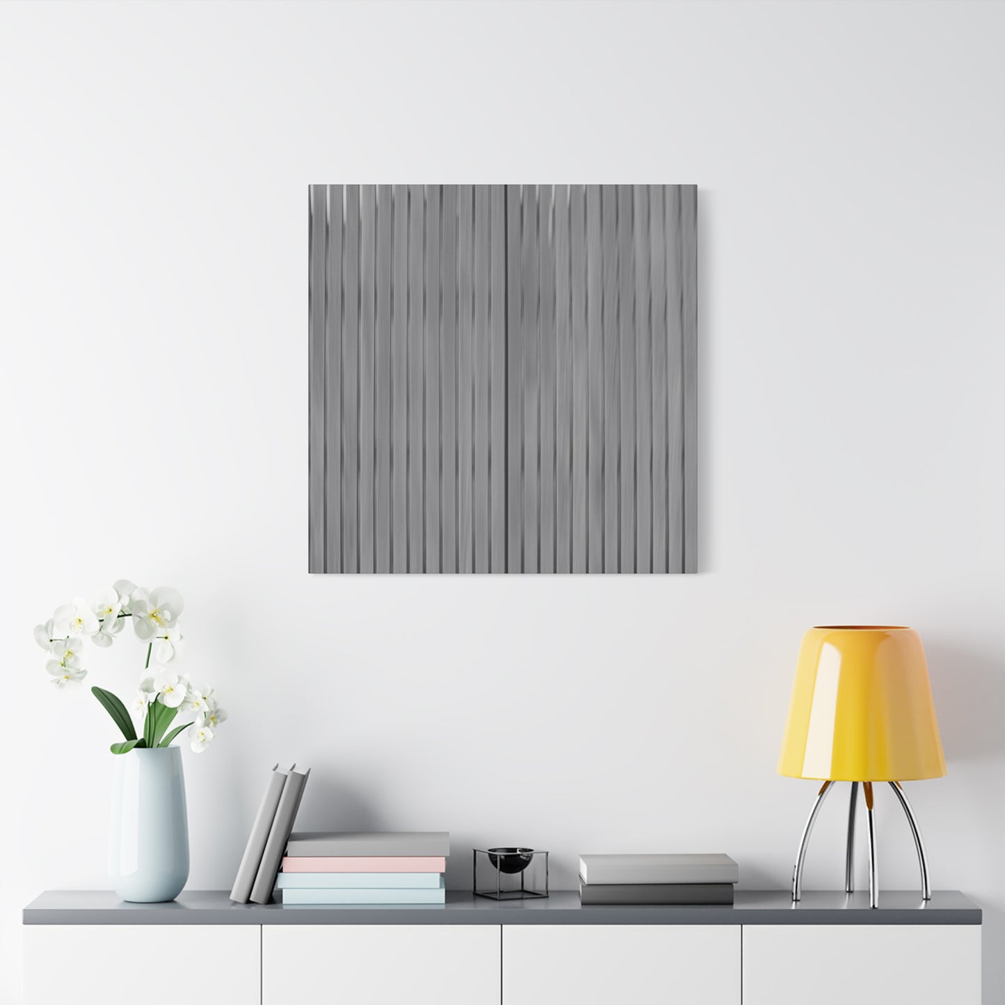 Modern Striped Canvas Art - 1.25" Stretched Wall Decor