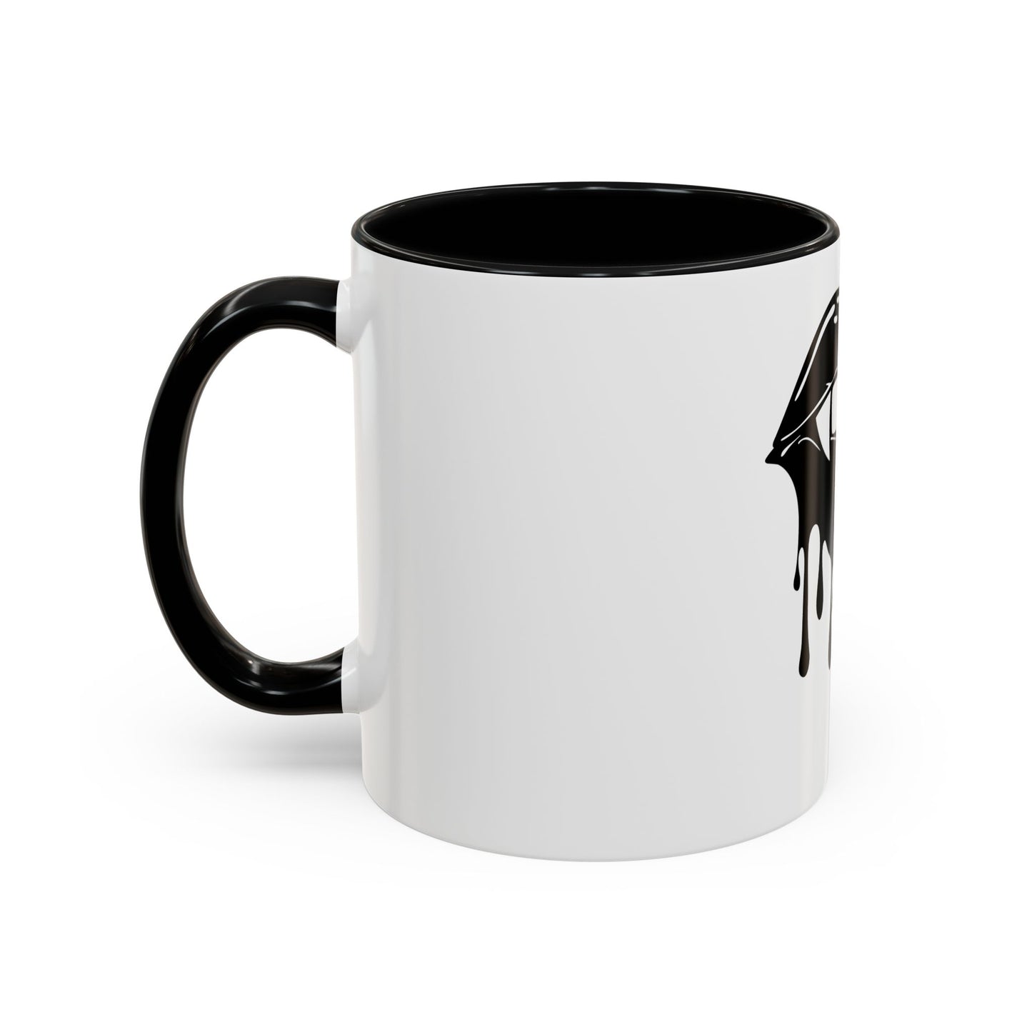 Vampire Lip Accent Coffee Mug - 11oz & 15oz - Unique Halloween Gift
