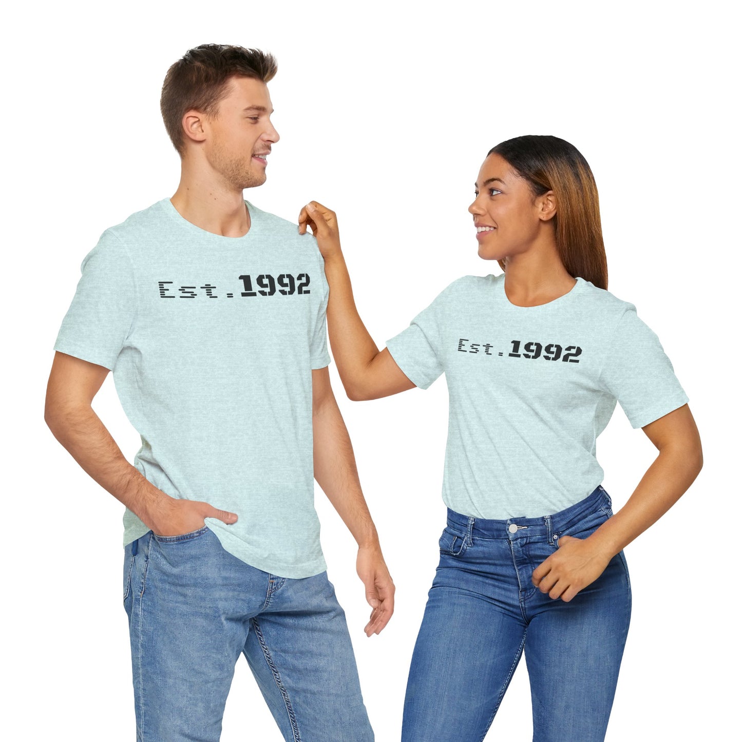 Est. 1992 Unisex Jersey Tee - Retro Birthday Gift, Casual Wear, Cool Vintage T-Shirt, Gift for Him, Gift for Her