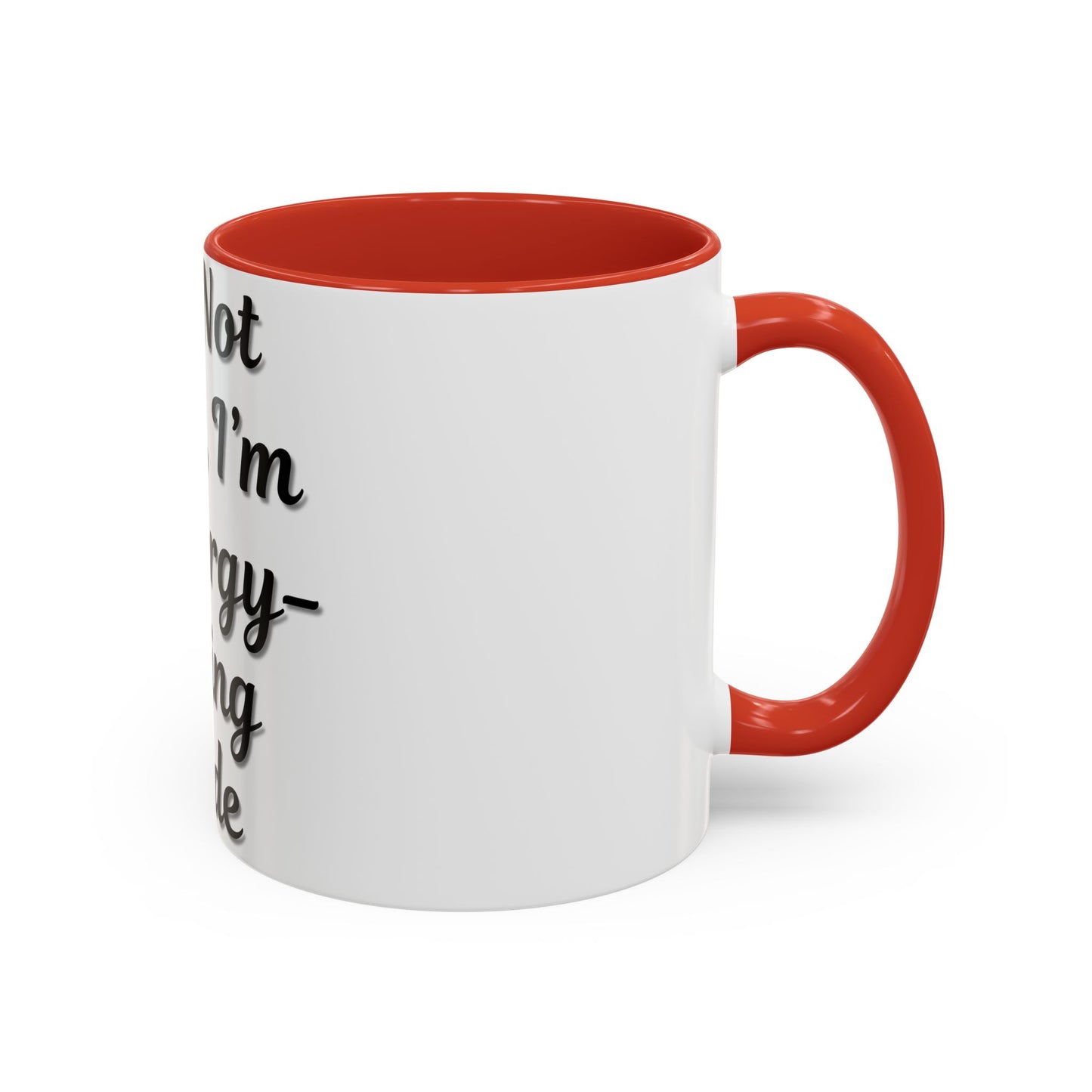 Humorous Coffee Mug - "I'm Not Lazy, I'm in Energy-Saving Mode"