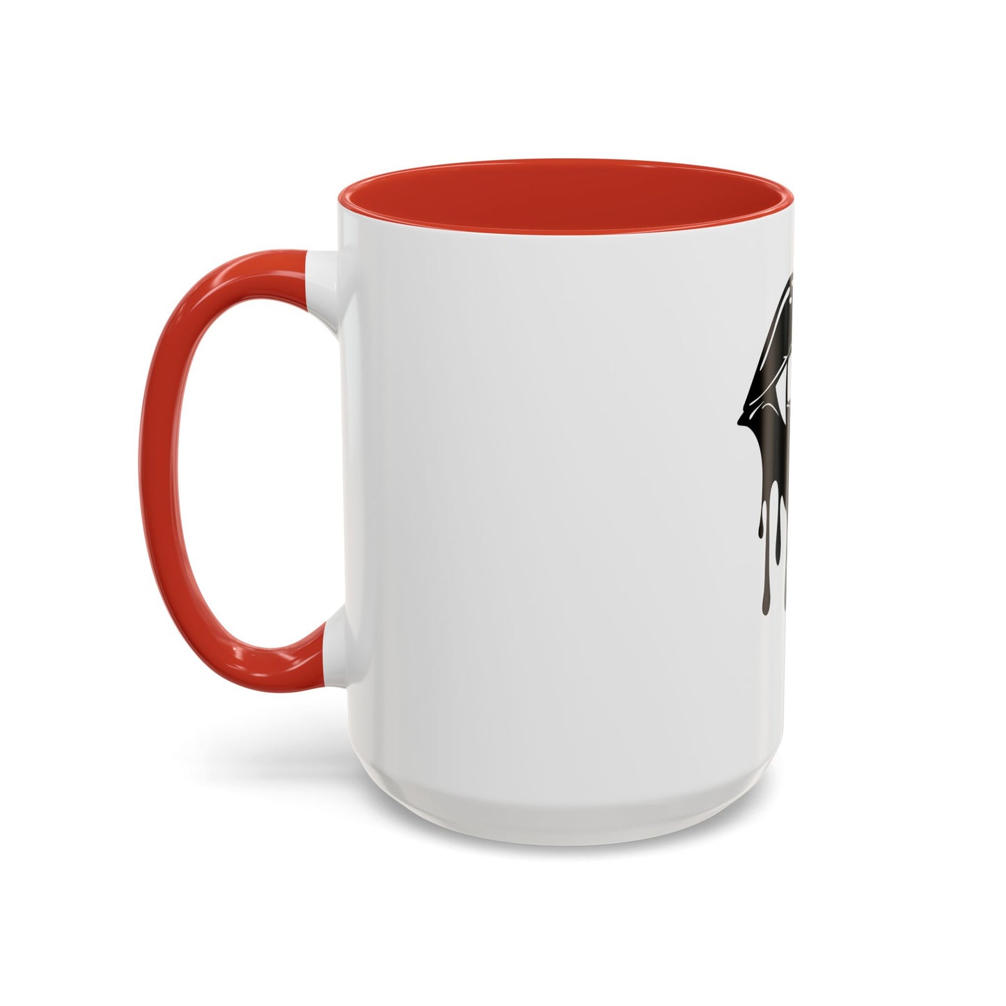 Vampire Lip Accent Coffee Mug - 11oz & 15oz - Unique Halloween Gift