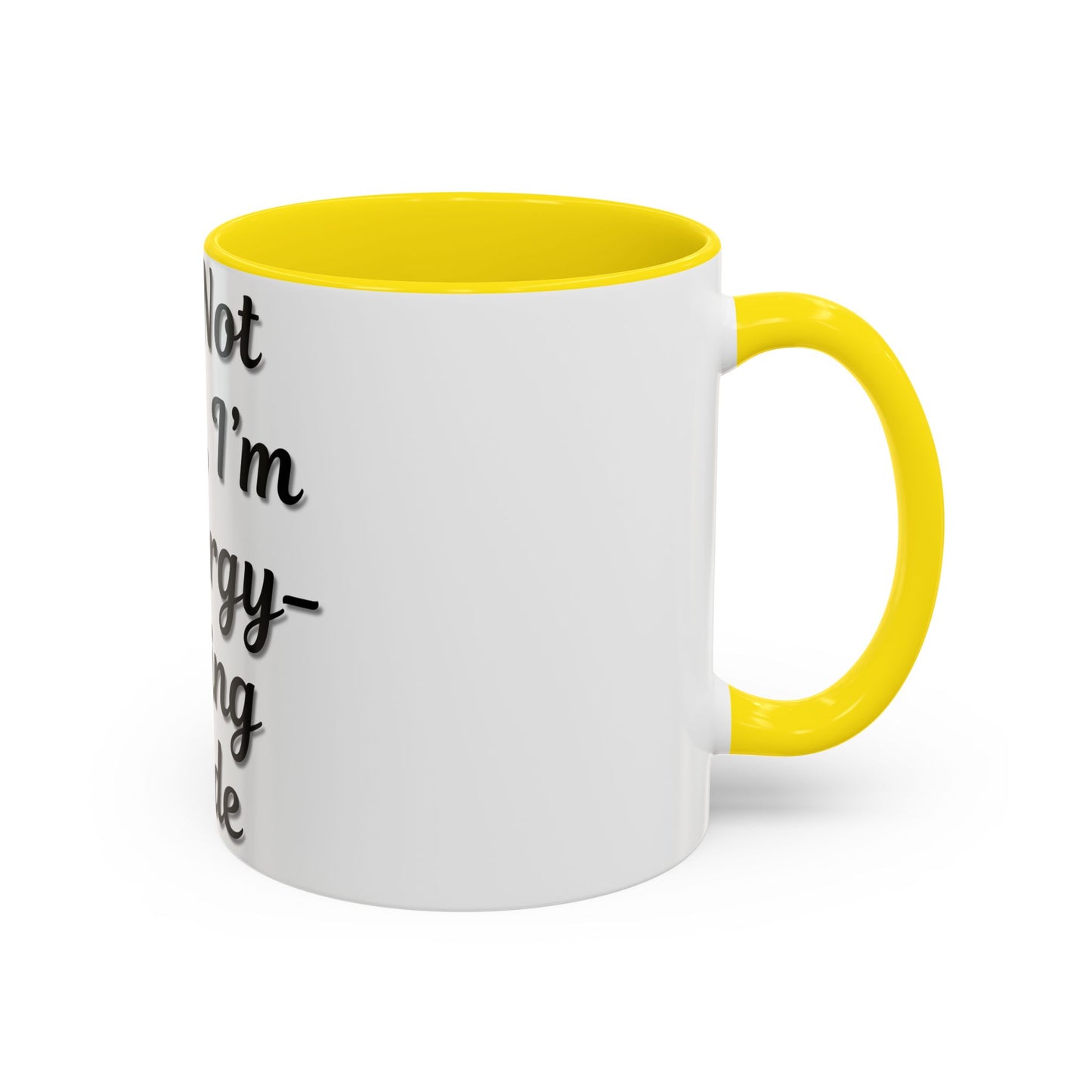 Humorous Coffee Mug - "I'm Not Lazy, I'm in Energy-Saving Mode"