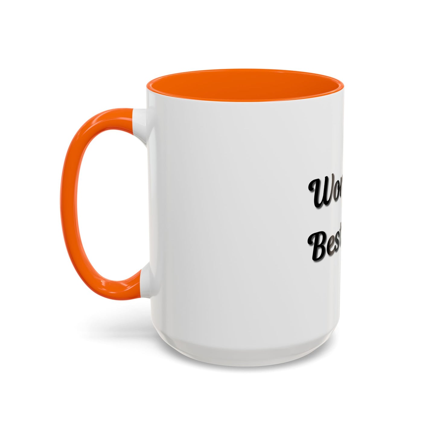 World's Best Mom Accent Coffee Mug - 11oz & 15oz - Perfect Gift for Mother's Day