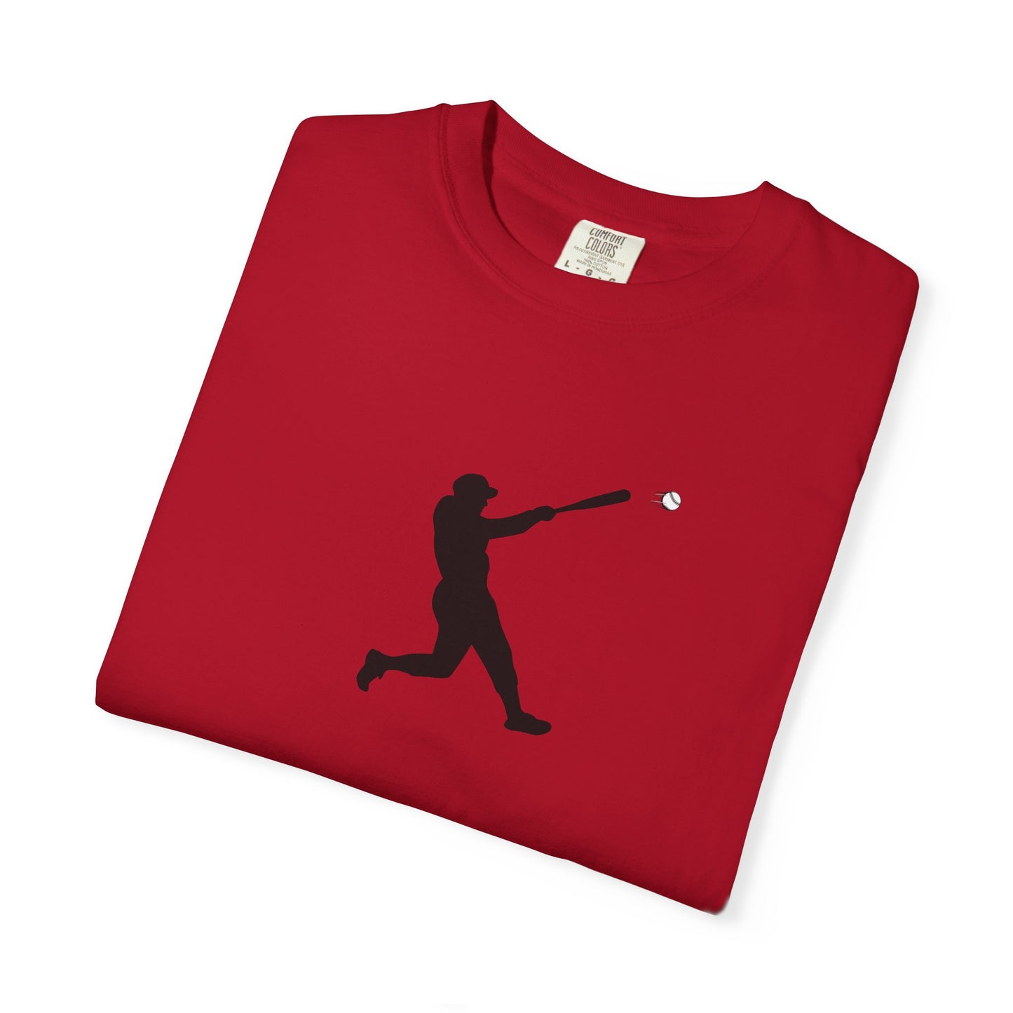 Sporty Garment-Dyed T-Shirt for Baseball Lovers, Casual Tee, Unisex Sports Shirt, Perfect Gift for Athletes, Outdoor Activities
