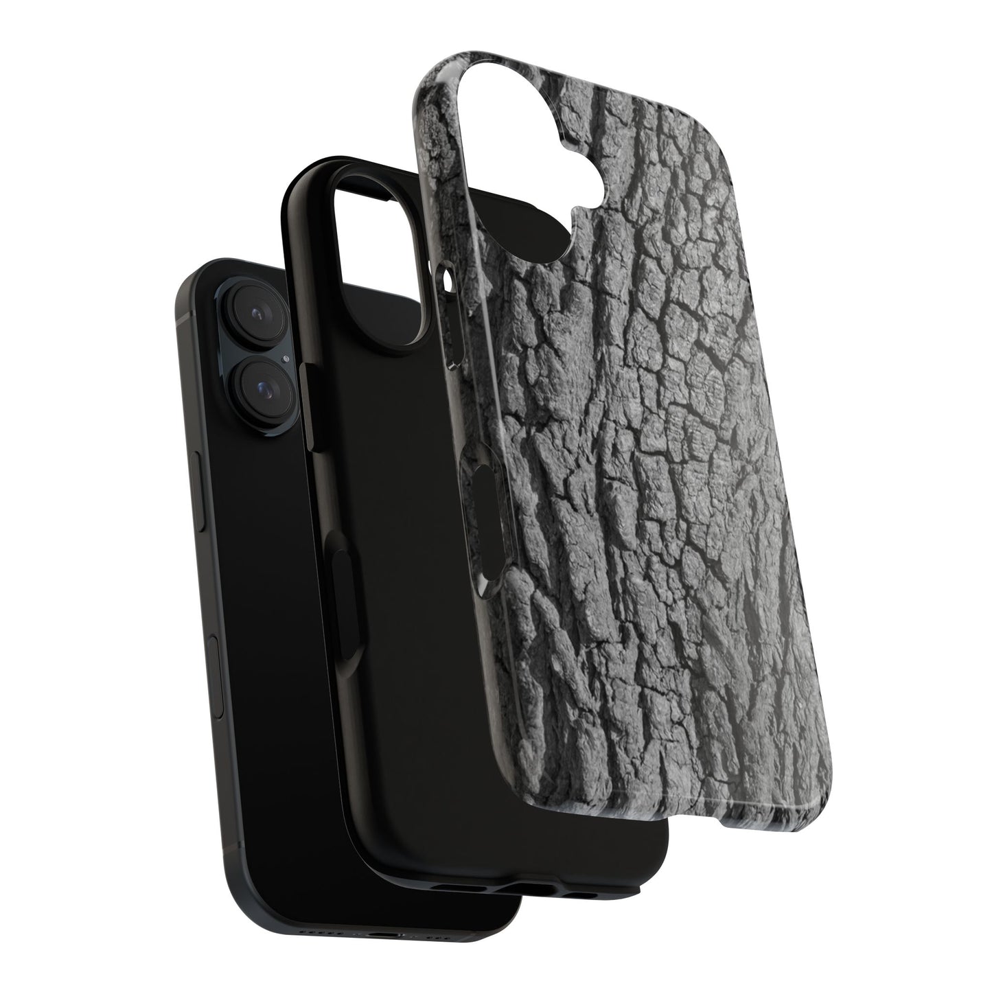 Rustic Bark Phone Case - Tough and Durable Protection