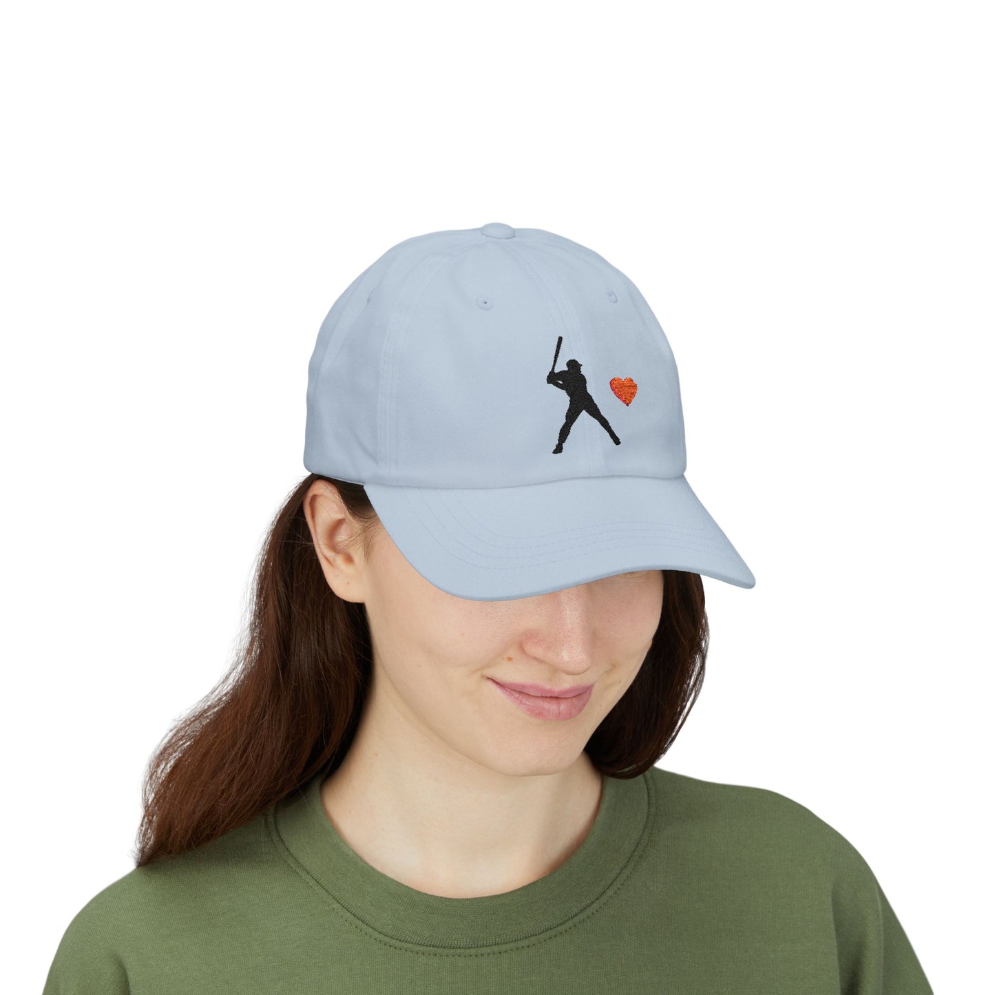 Baseball Love Dad Cap - Perfect Gift for Sports Dads, Father's Day, Casual Wear, Summer Style, Stylish Baseball Hat