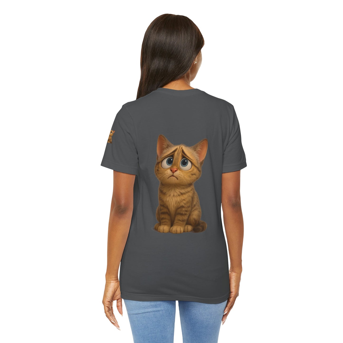 Adorable Cat Graphic Tee, Cute Pet Lover Shirt, Animal Lover Gift, Funny Cat Apparel, Birthday, Christmas, Everyday Use