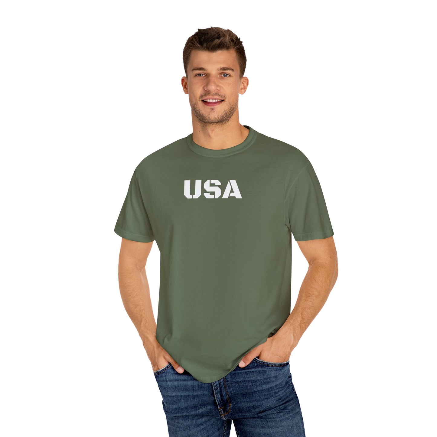 USA Vintage Unisex T-Shirt, Soft Cotton Tee, Casual Wear, Gifts for Her & Him, Summer Essentials, Independence Day Apparel