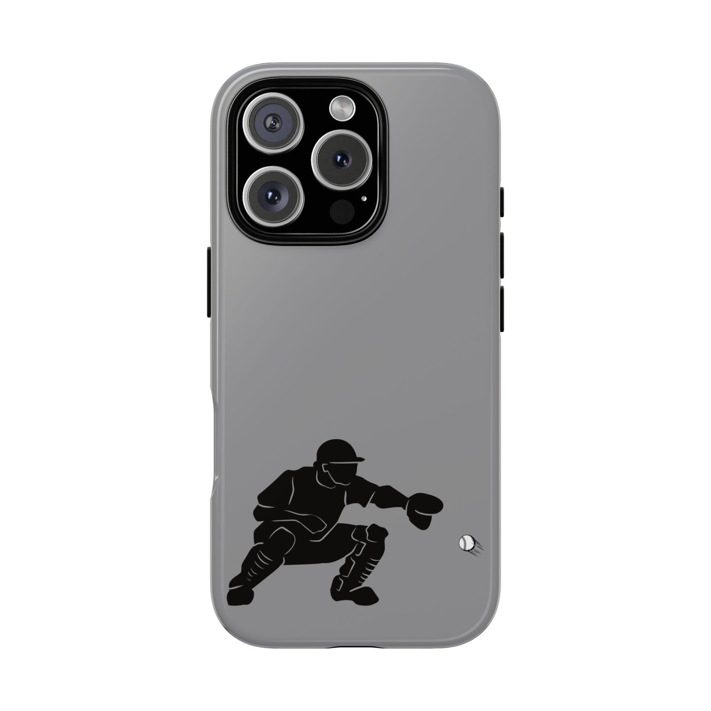 Baseball Catcher Phone Case - Tough Cases, Sports Phone Cover, Great for Athletes, Perfect Gift for Baseball Lovers, Unique Cell Phone Design