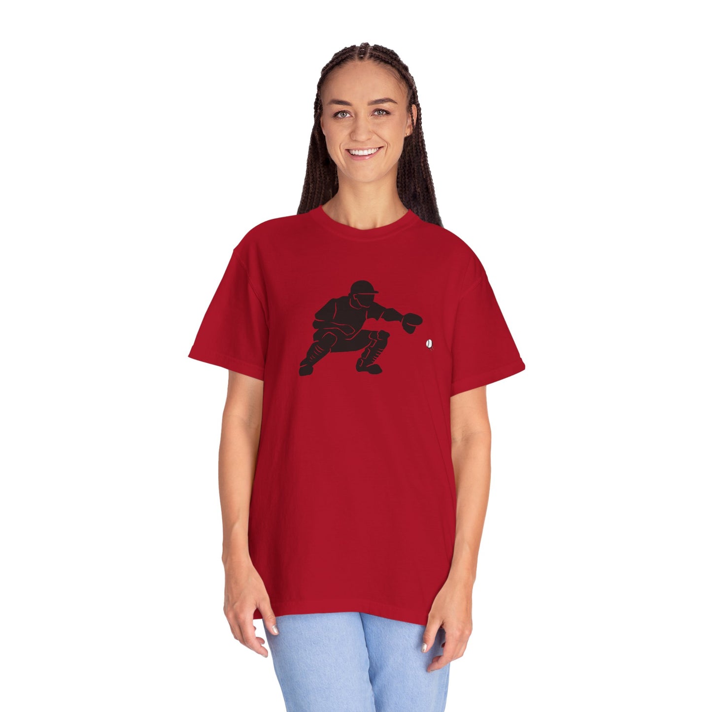 Stylish Unisex Baseball Catcher T-Shirt with Catcher Design, Sports Tee, Baseball Fan Gift, Athletic Apparel, Gift for Him/Her