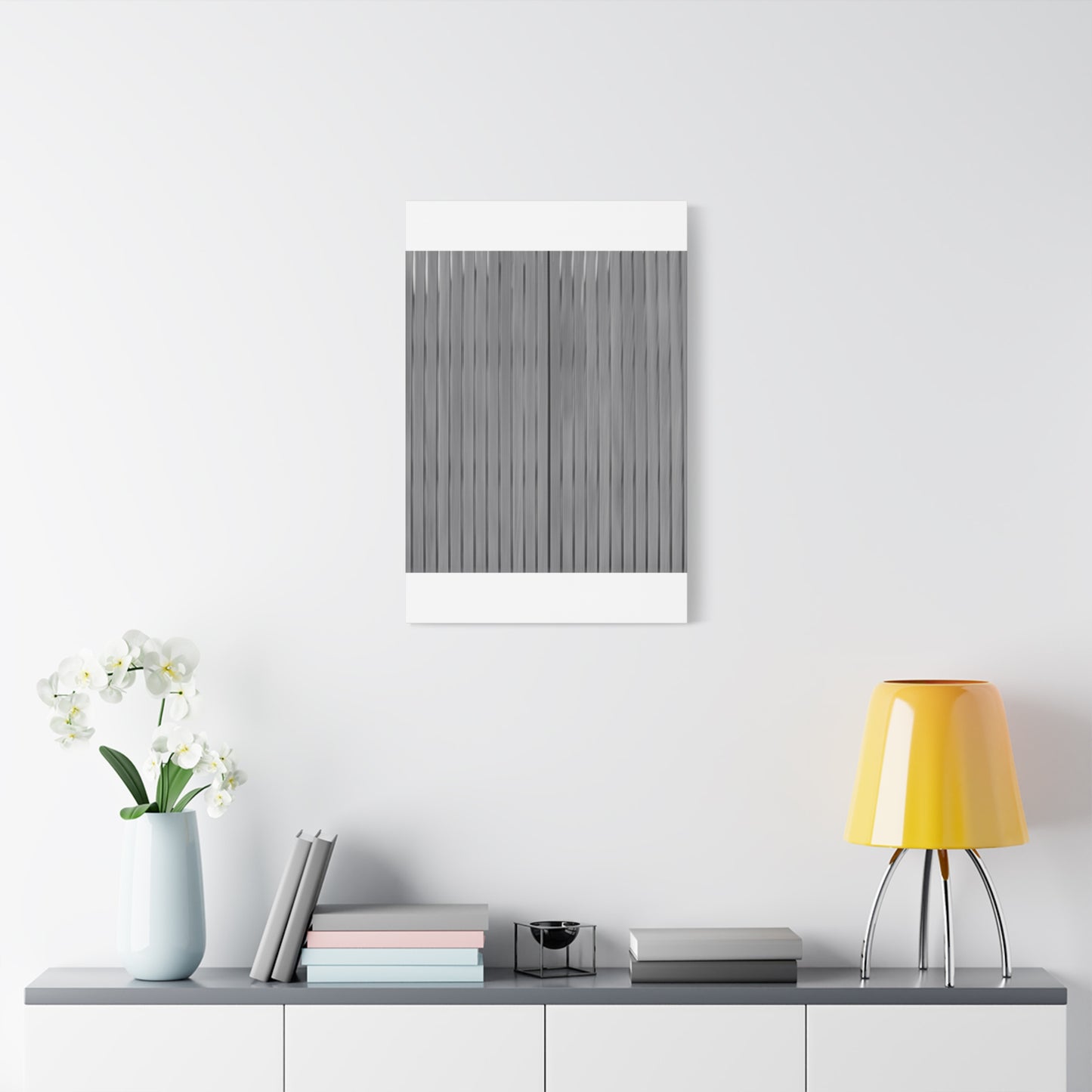Modern Striped Canvas Art - 1.25" Stretched Wall Decor