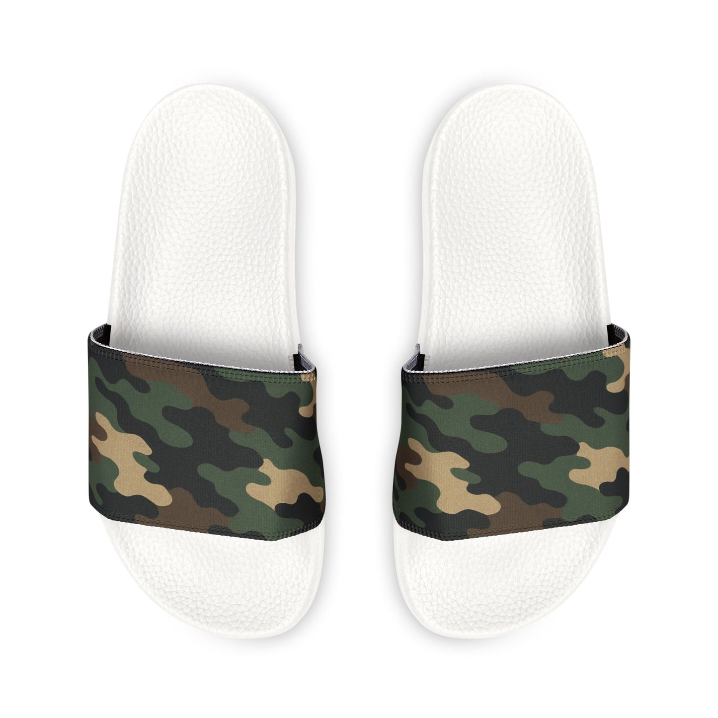 Camouflage Men's Slip-On Sandals | Casual Comfort Footwear for Summer, Beach Days, Outdoor Activities, Gifts for Him, Fashionable Slides