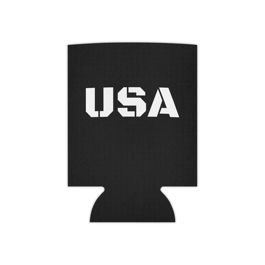 USA Can Cooler - Patriotic Drink Holder for Parties, BBQs, Tailgates, Independence Day, Summer Celebrations