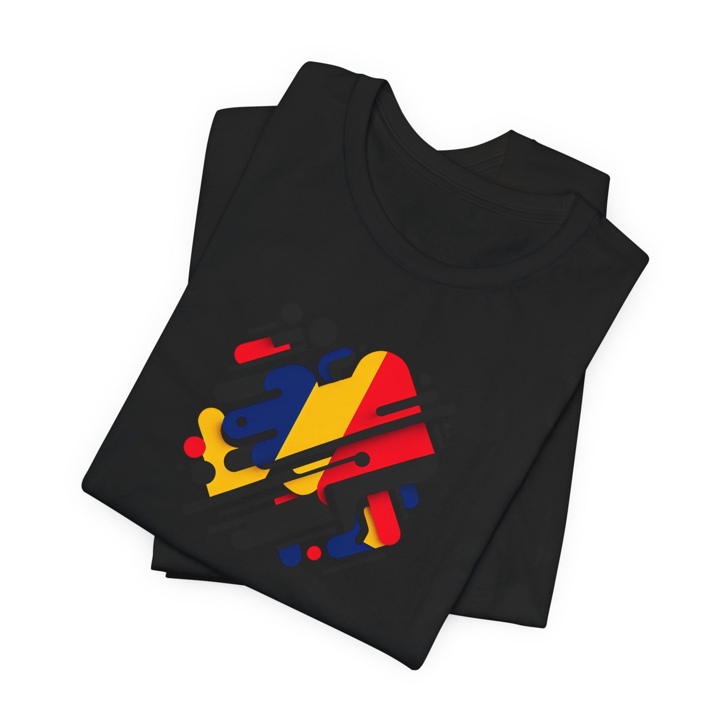 Artistic Heart Unisex Jersey Tee - Vibrant Graphic Tee, Casual Wear, Gift for Art Lovers, Birthday Surprise, Everyday Comfort