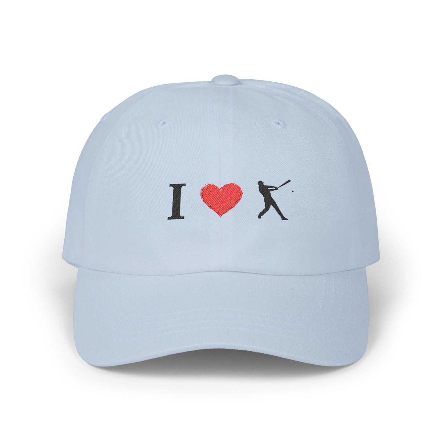 I Love Baseball Dad Cap, Sporty Hat for Dads, Baseball Lover Gift, Father's Day Gift, Casual Everyday Wear