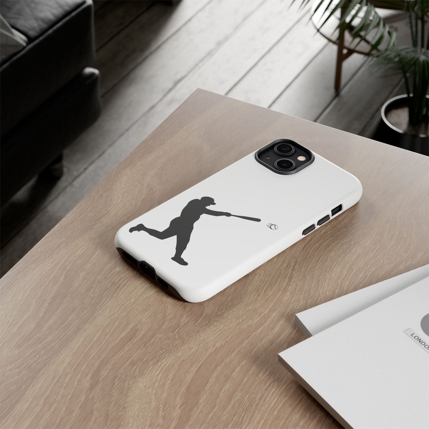 Baseball Phone Case, Tough Cases for Sport Lovers, Gift for Athletes, Baseball Accessories, Durable Phone Covers