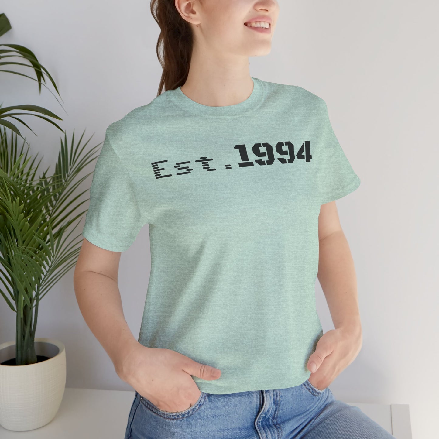 Est. 1994 Unisex Tee, Vintage Birthday Shirt, Nostalgic 90s Apparel, Perfect Gift for 30th Birthday, Casual Daily Wear
