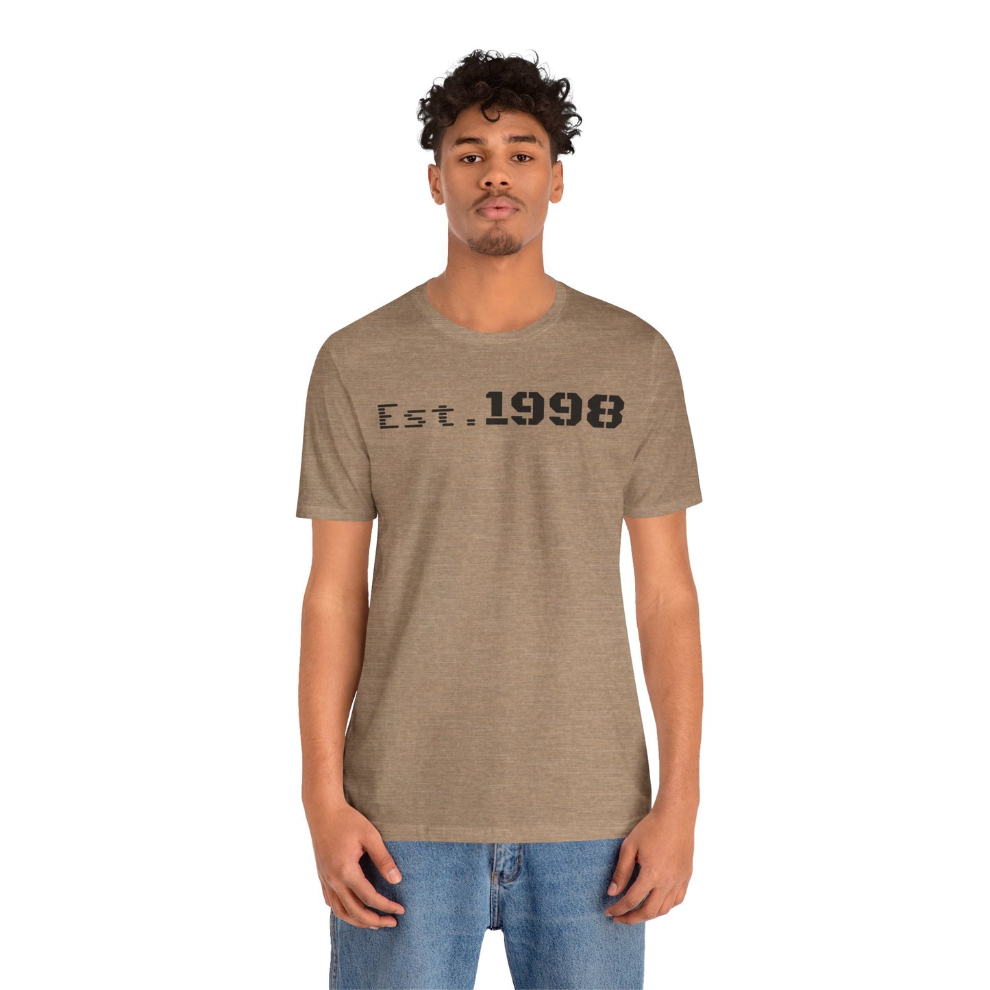 Vintage Est. 1998 Tee - Retro Unisex Shirt for Birthdays, Gifts, Everyday Wear, Casual Style, Nostalgia