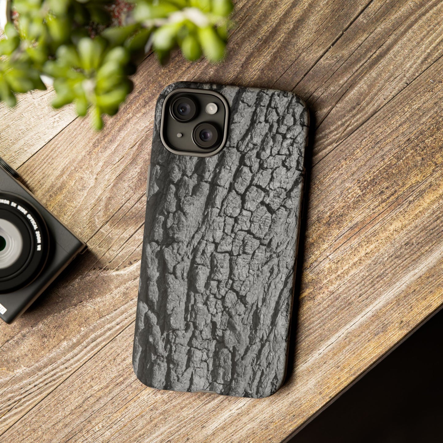 Rustic Bark Phone Case - Tough and Durable Protection