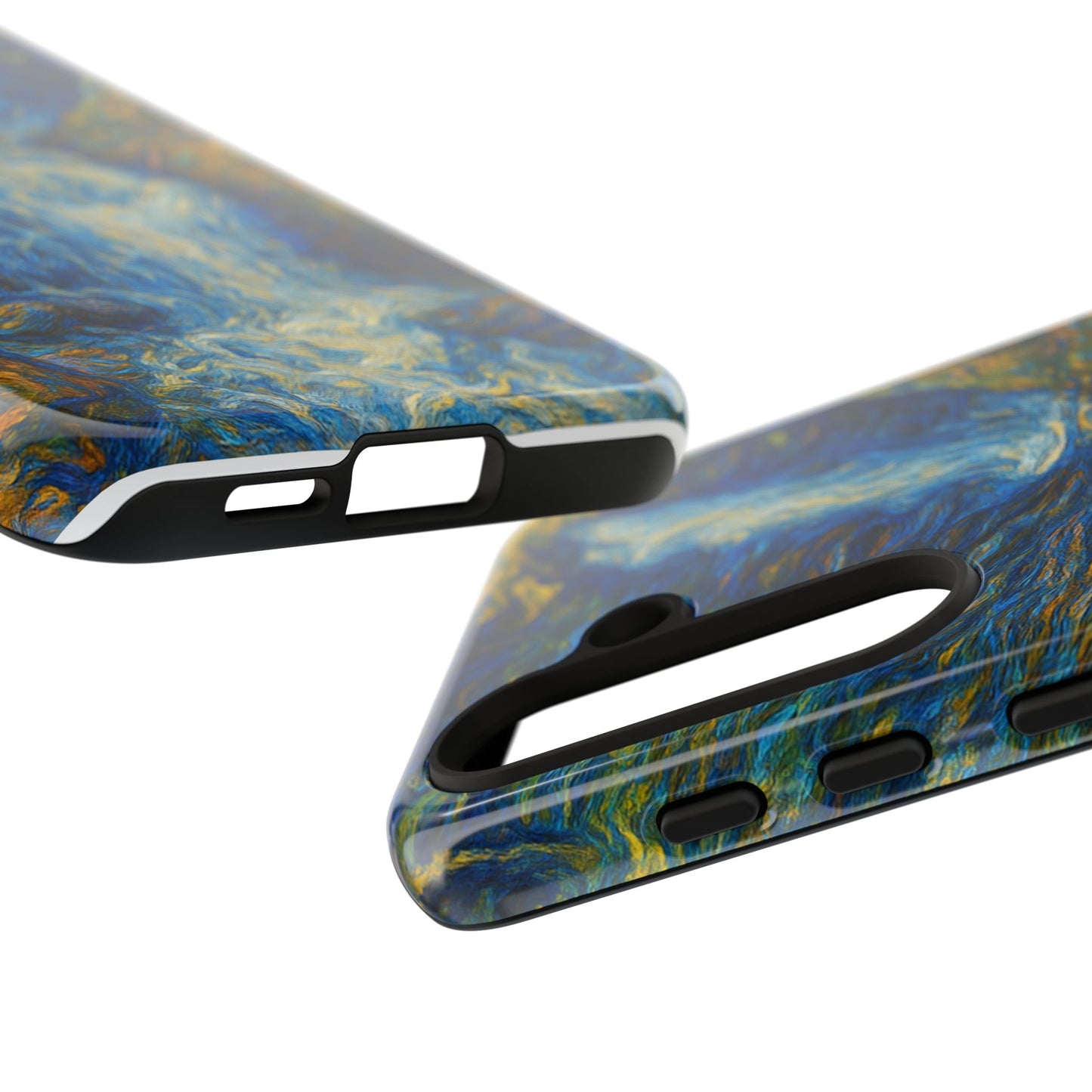 Artistic Phone Case - Waterfall Design, Unique Gift, Phone Accessory, Nature Lover, Original Artwork
