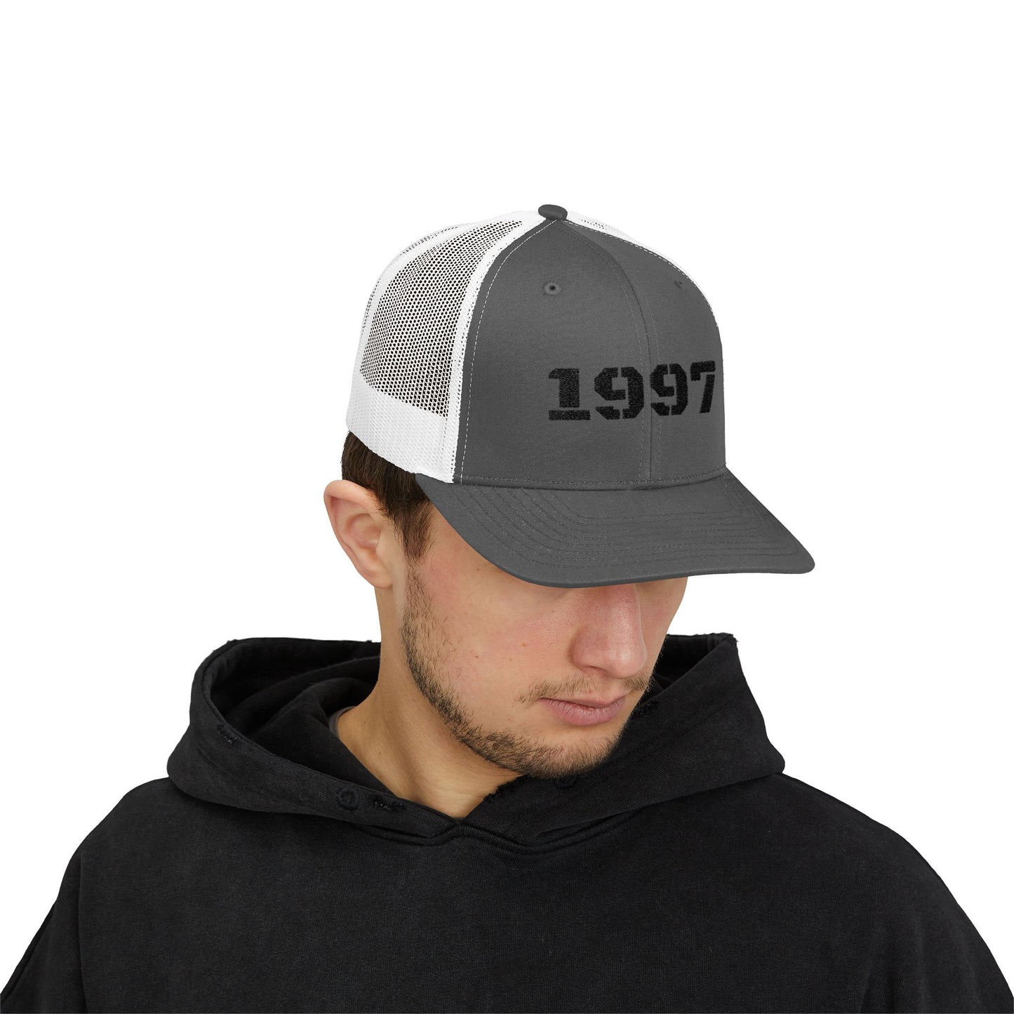 1997 Snapback Trucker Cap, Vintage Style Hat, Year Birth Cap, Trendy Dad Hat, Cool Casual Cap, Gift for 90s Kids