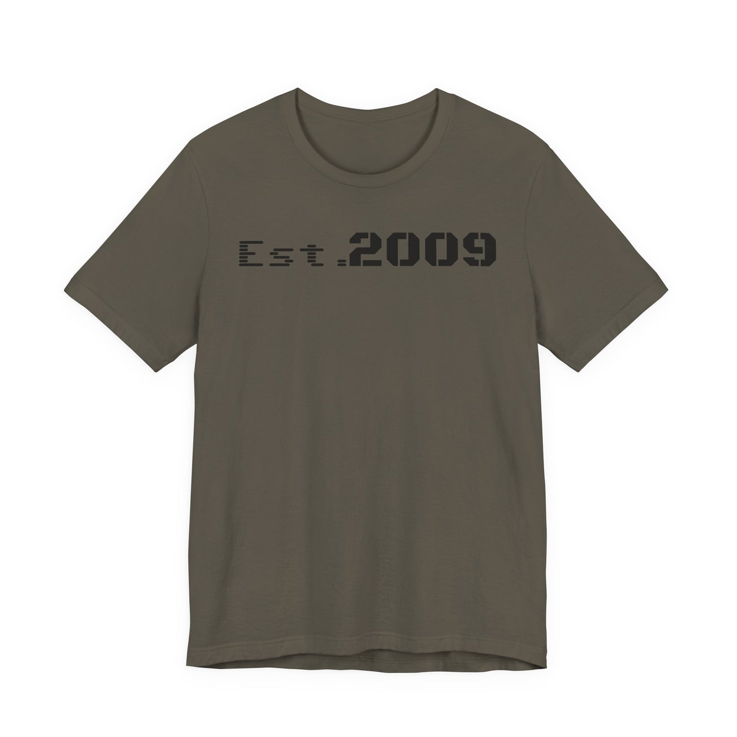 Established 2009 Unisex Tee - Casual Wear, Birthday Gift, Graduation Outfit, Anniversary Shirt, Personalized Fashion