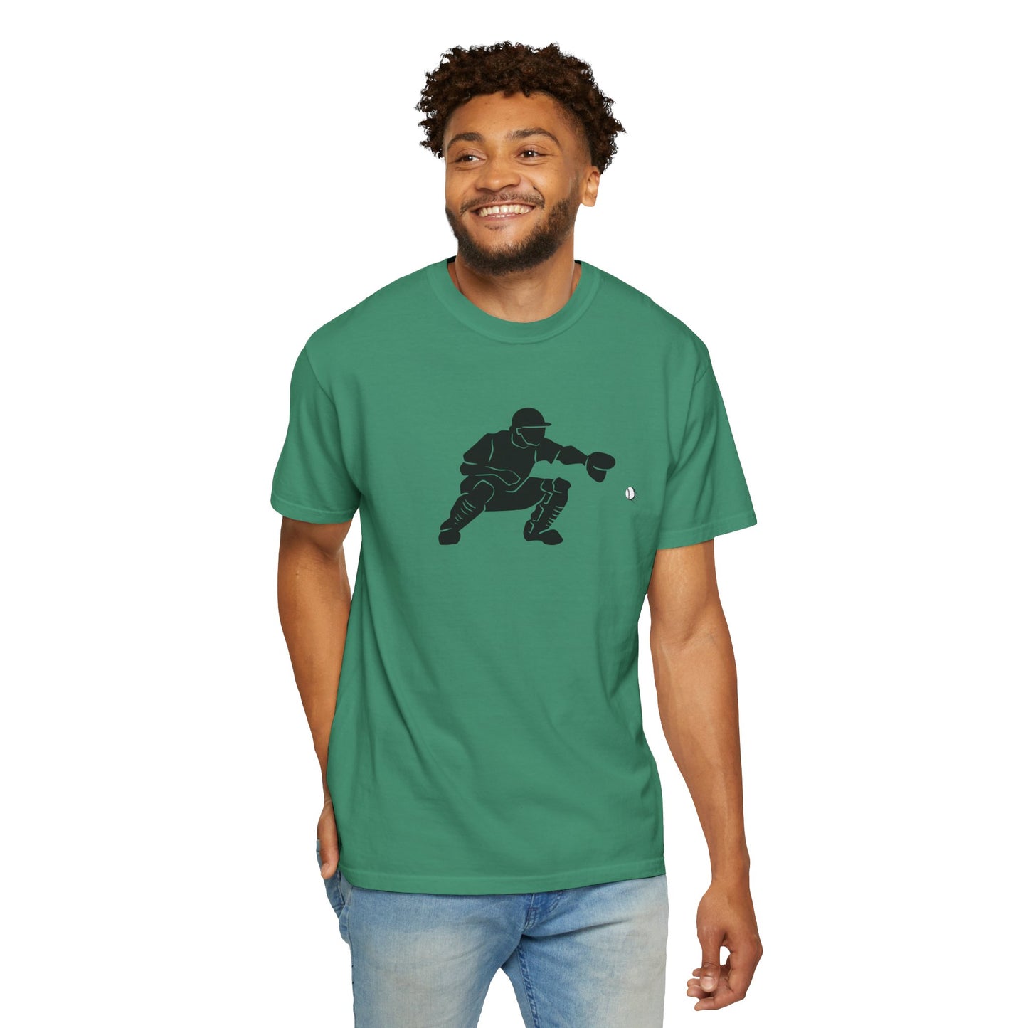 Stylish Unisex Baseball Catcher T-Shirt with Catcher Design, Sports Tee, Baseball Fan Gift, Athletic Apparel, Gift for Him/Her